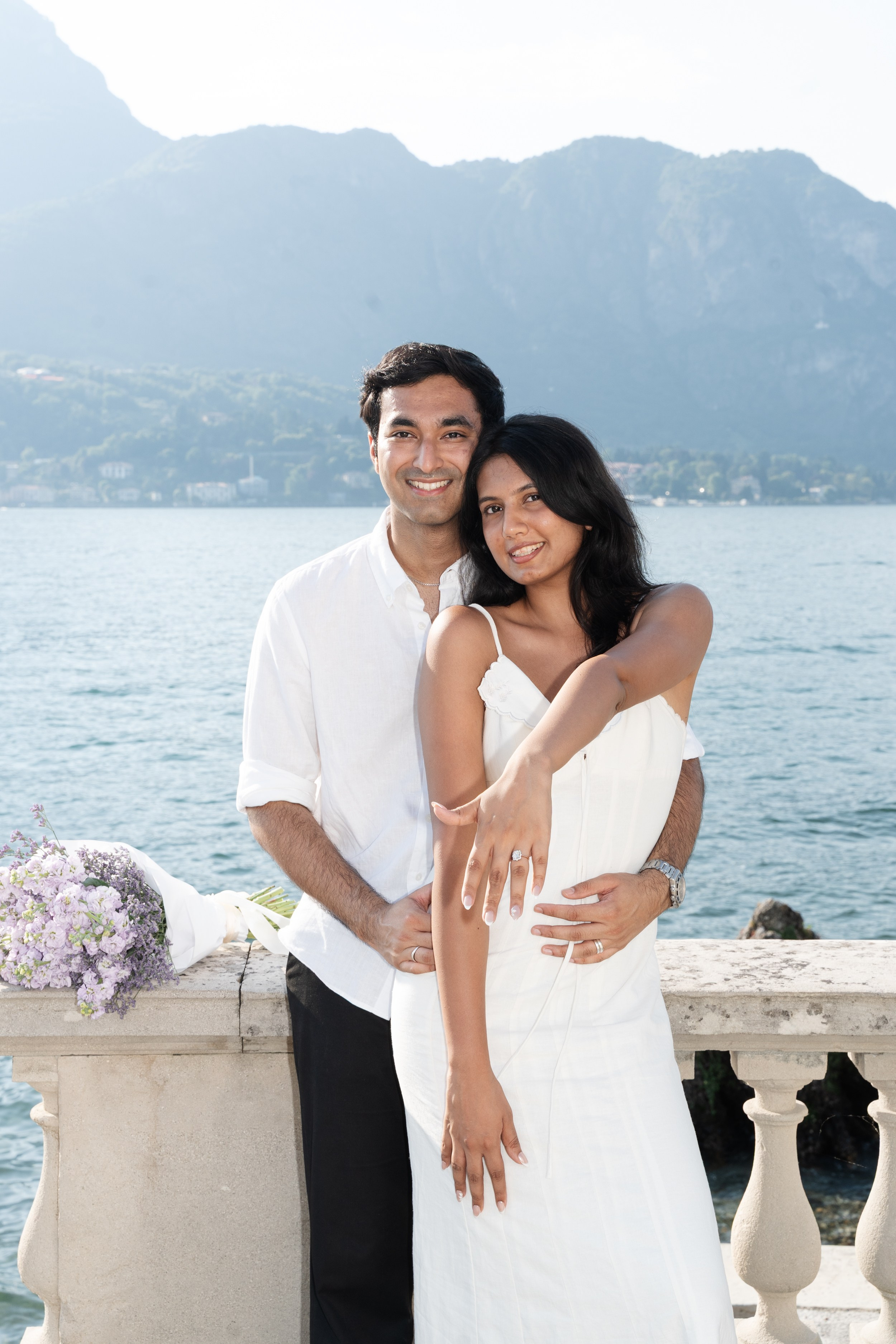Secret Proposal at Villa Melzi, Lake Como. Lake Como Proposal Photographer | Surprise Proposals & Engagements