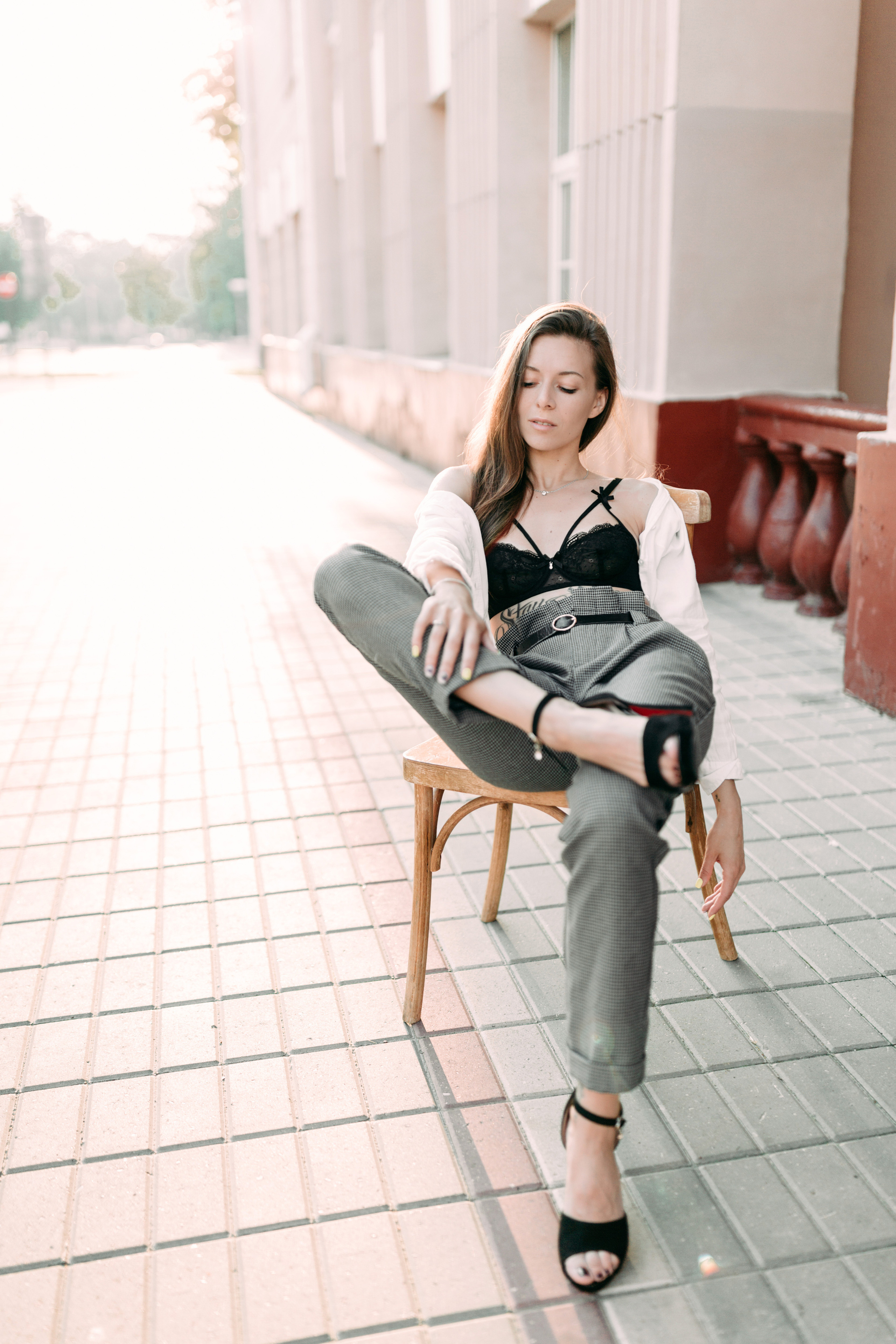 Irina morning photoshoot. Photographe à Rouen, France