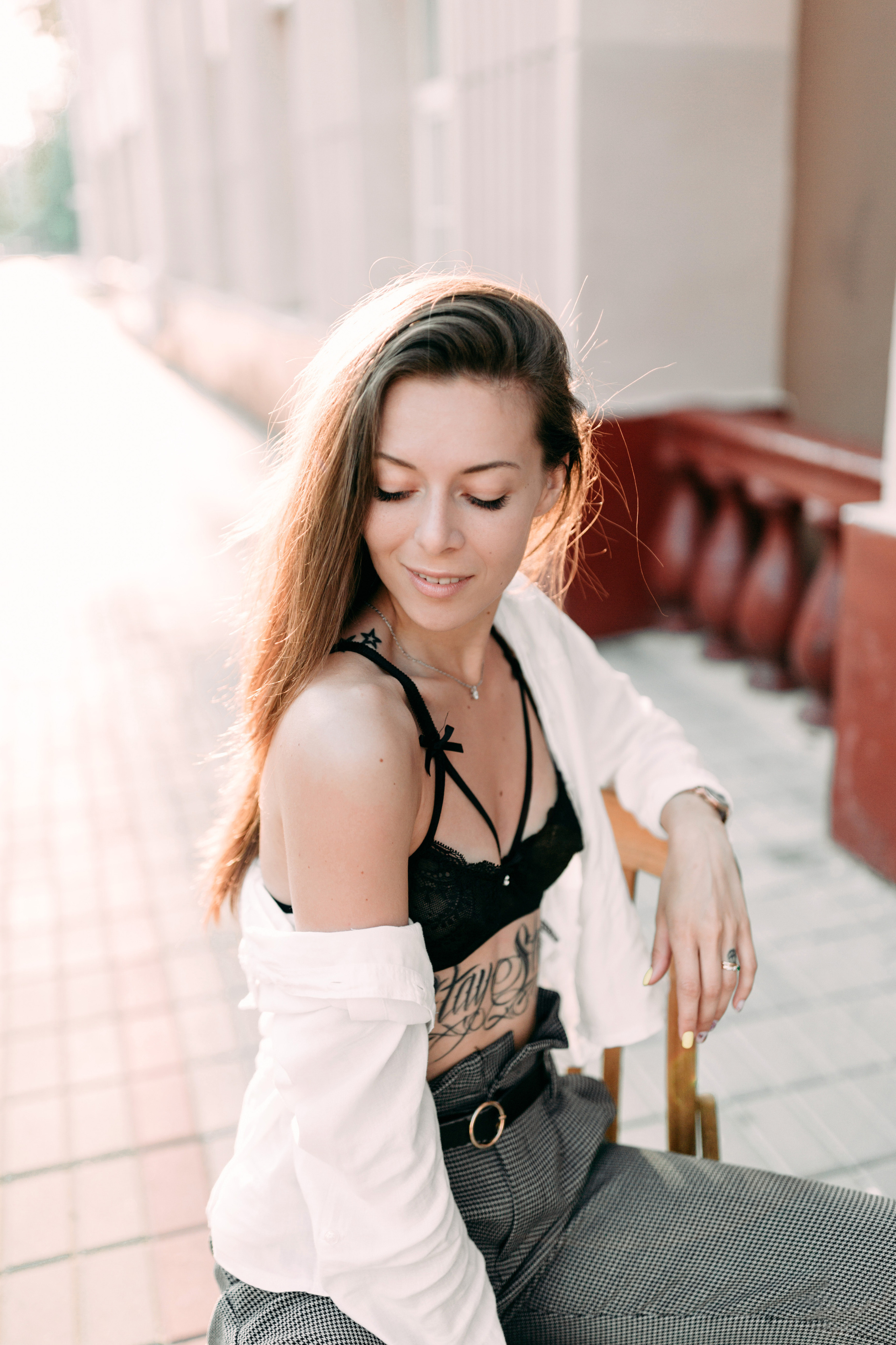 Irina morning photoshoot. Photographe à Rouen, France