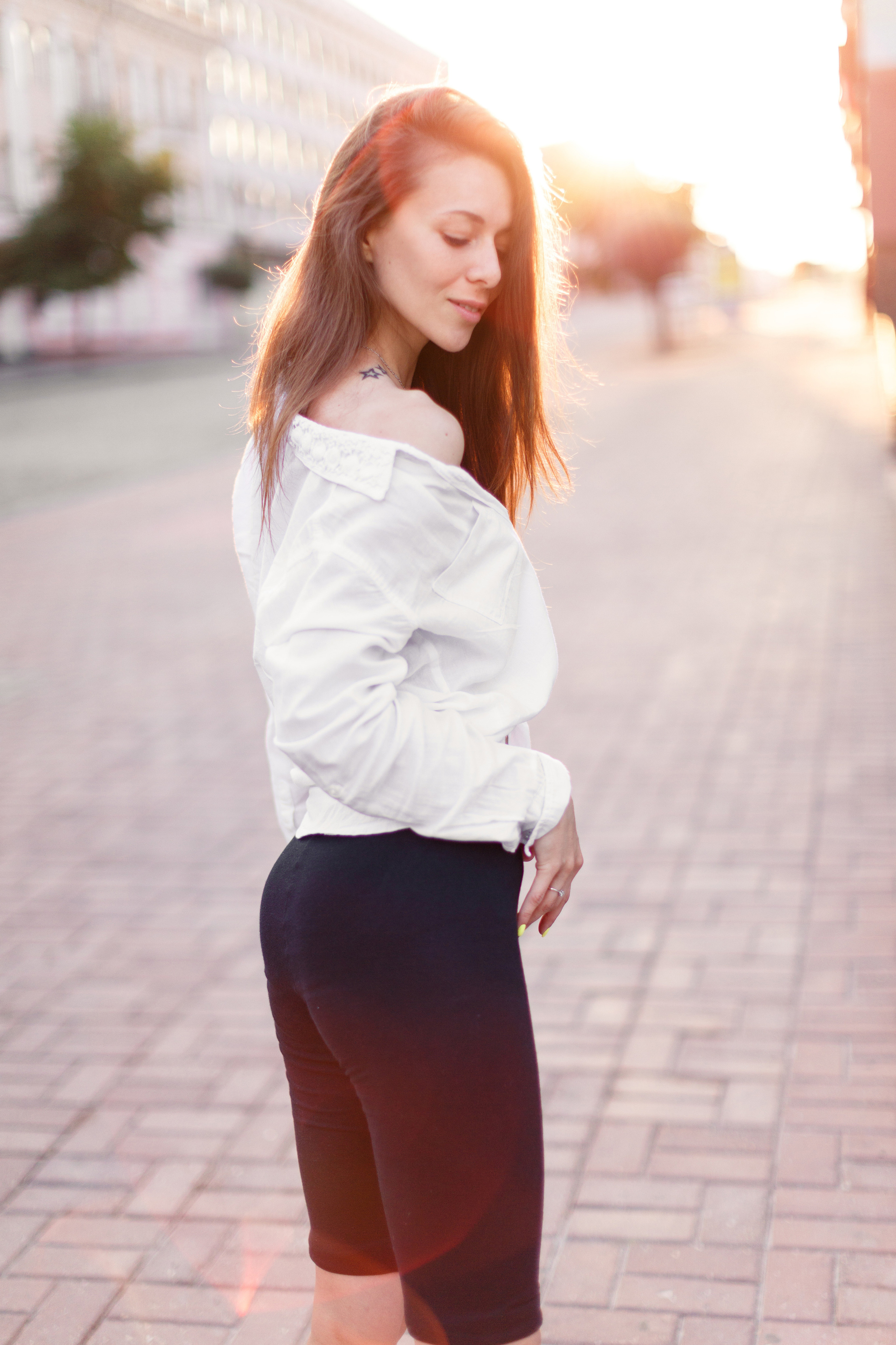 Irina morning photoshoot. Photographe à Rouen, France