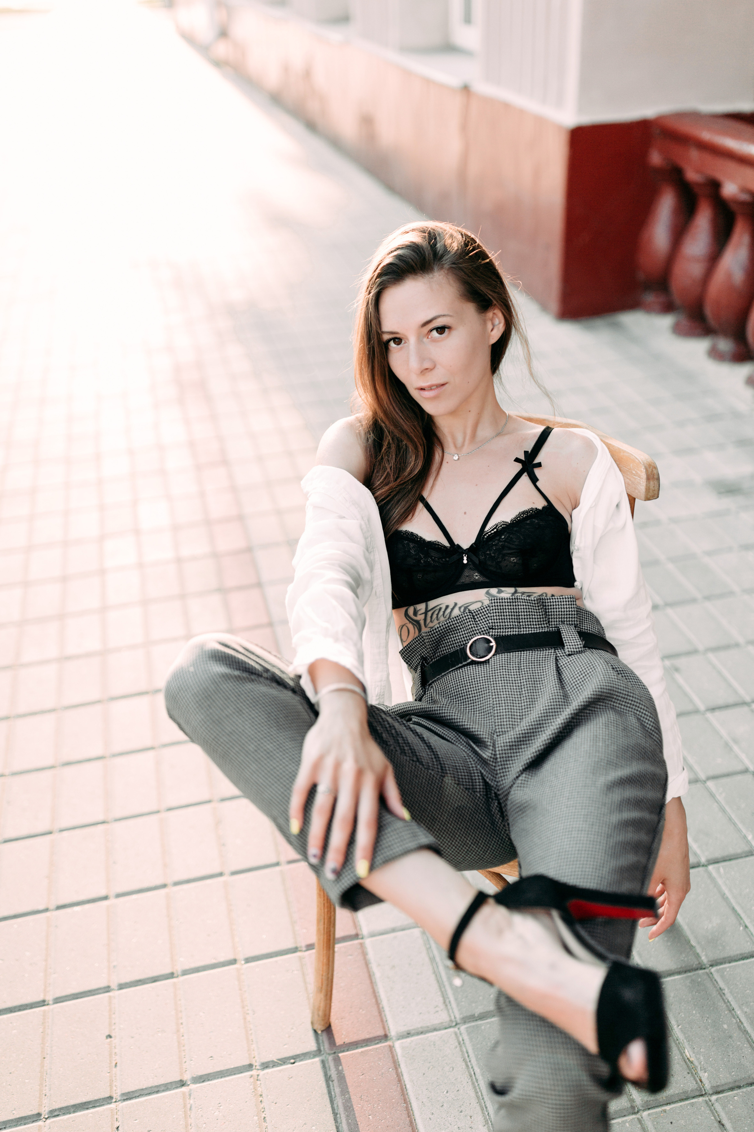 Irina morning photoshoot. Photographe à Rouen, France