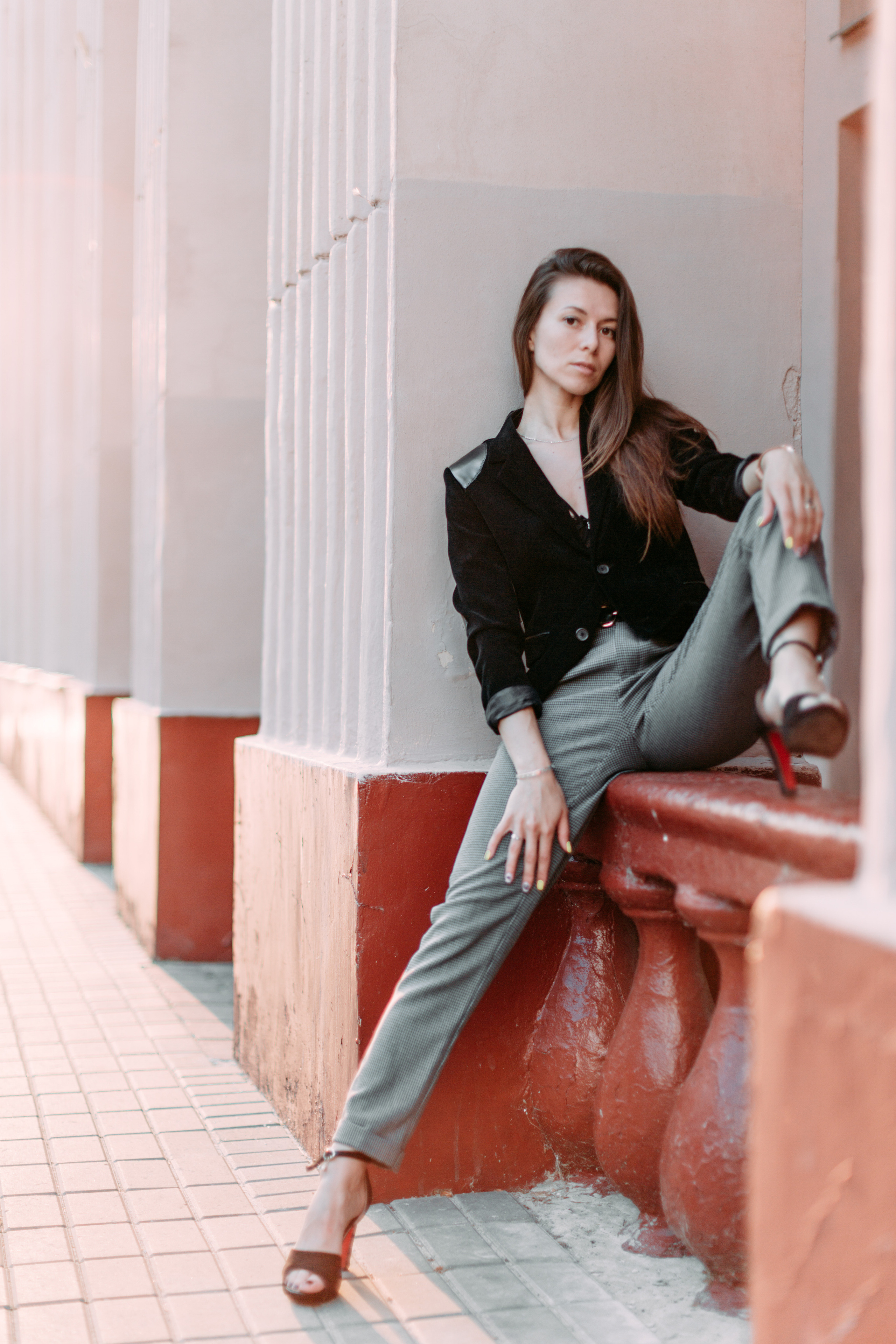 Irina morning photoshoot. Photographe à Rouen, France