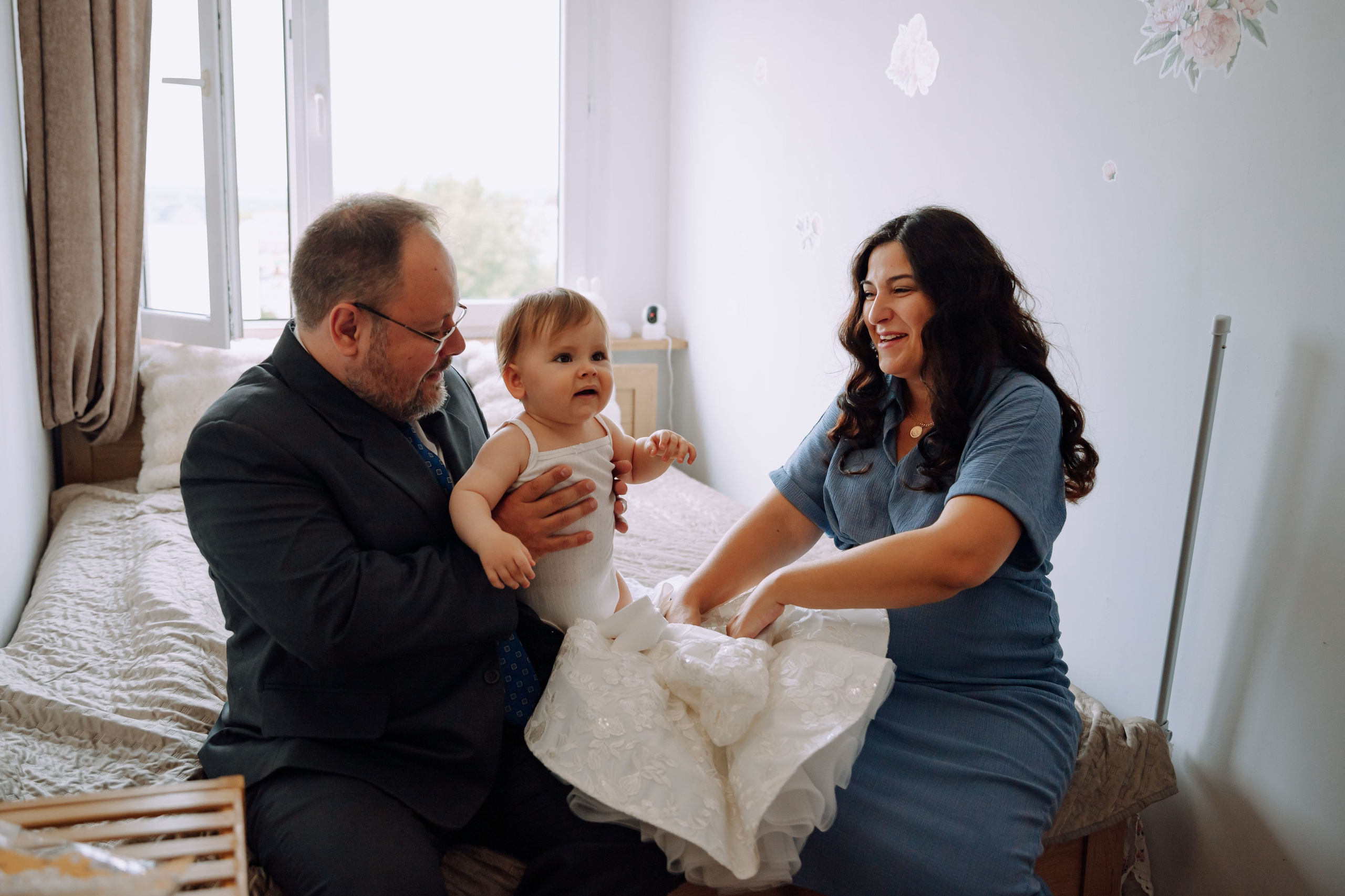 Chrzest Święty i roczek Gabrieli