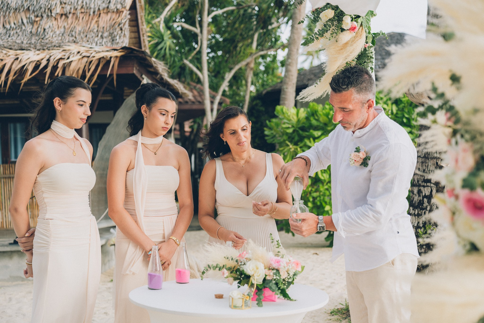 Ventrone Antonella and Lespes Angelo. Mariage à Koh Samui, en Thaïlande. Whatsapp: +66 94 3 650 301
