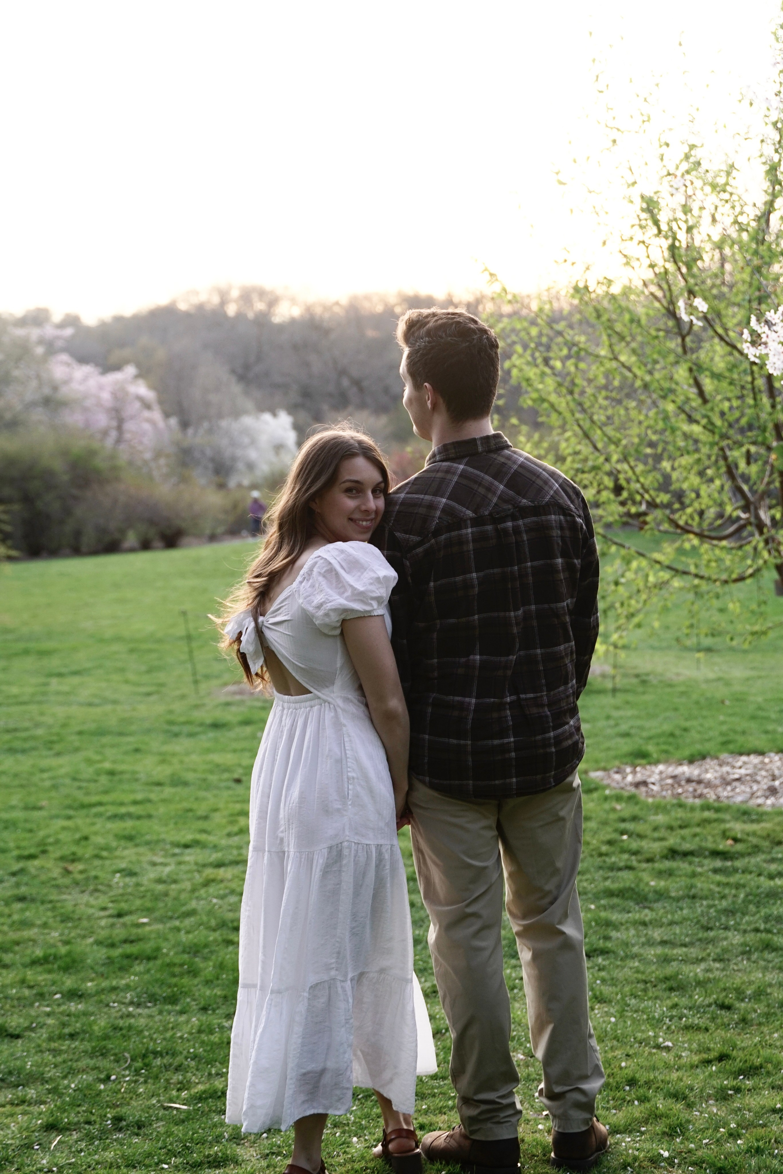 Kassandra and Andrew at Harvard Arboretum. Stefanovich Photography | Boston, MA