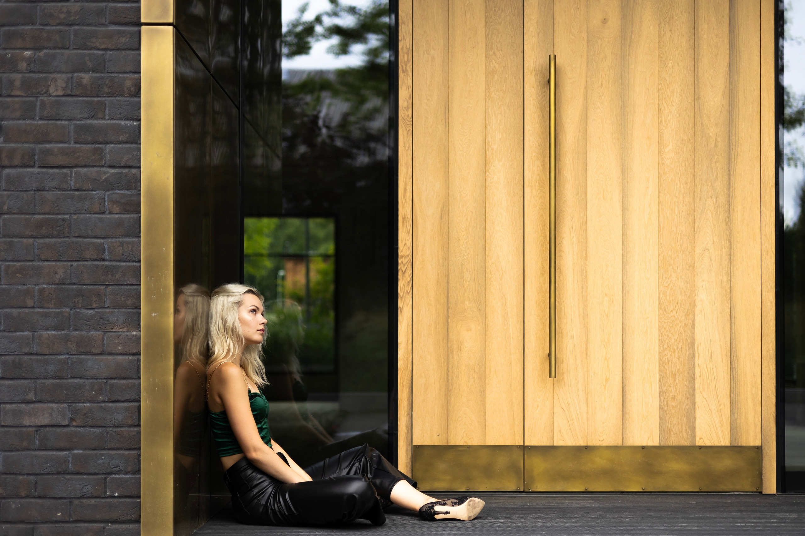 Portreta fotosesija sievietei Rīgā