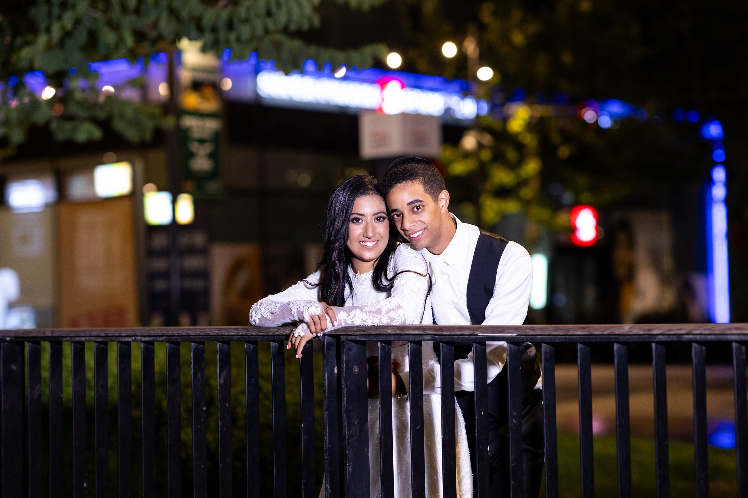 Night photography. משה מנשה צלם חתונות