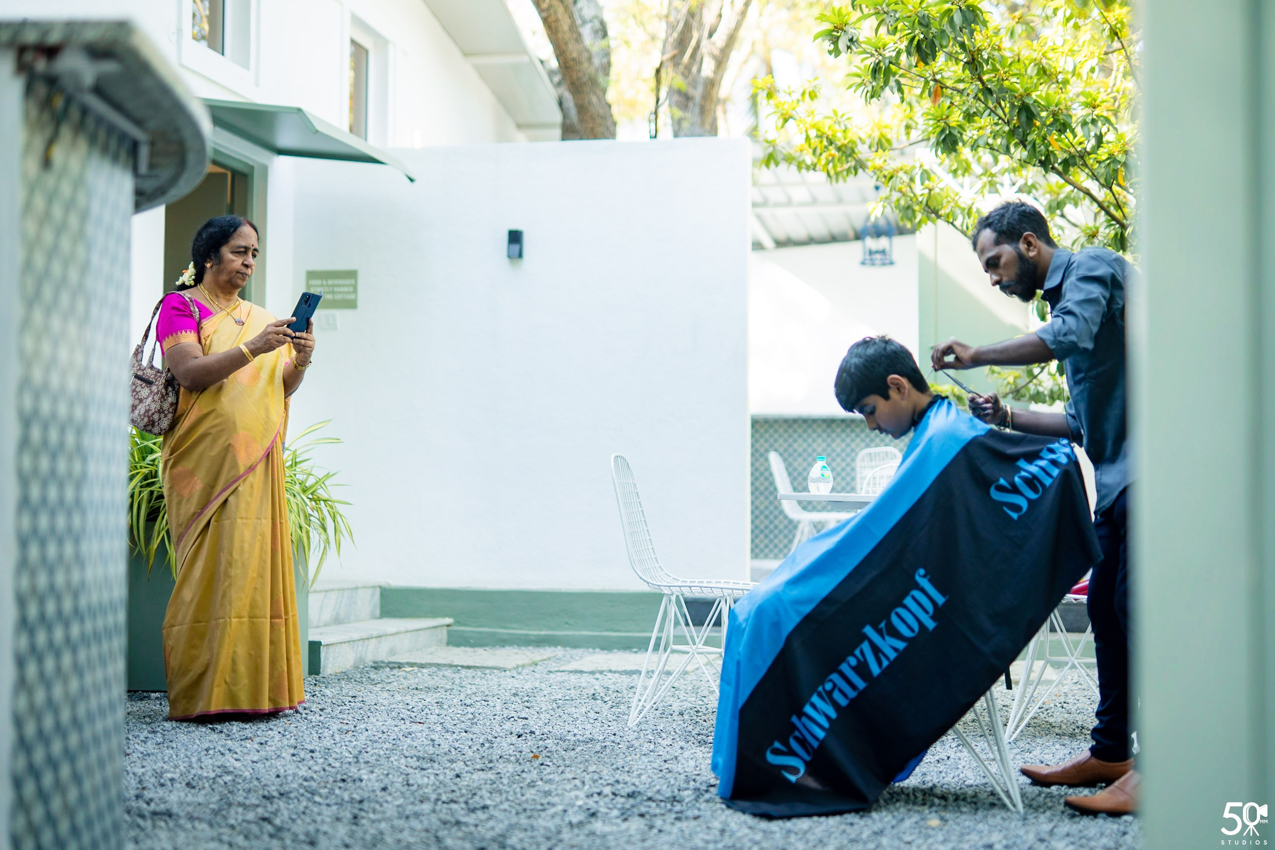 SANJAY AND SAKETH UPANAYANA. 50mm STUDIOS