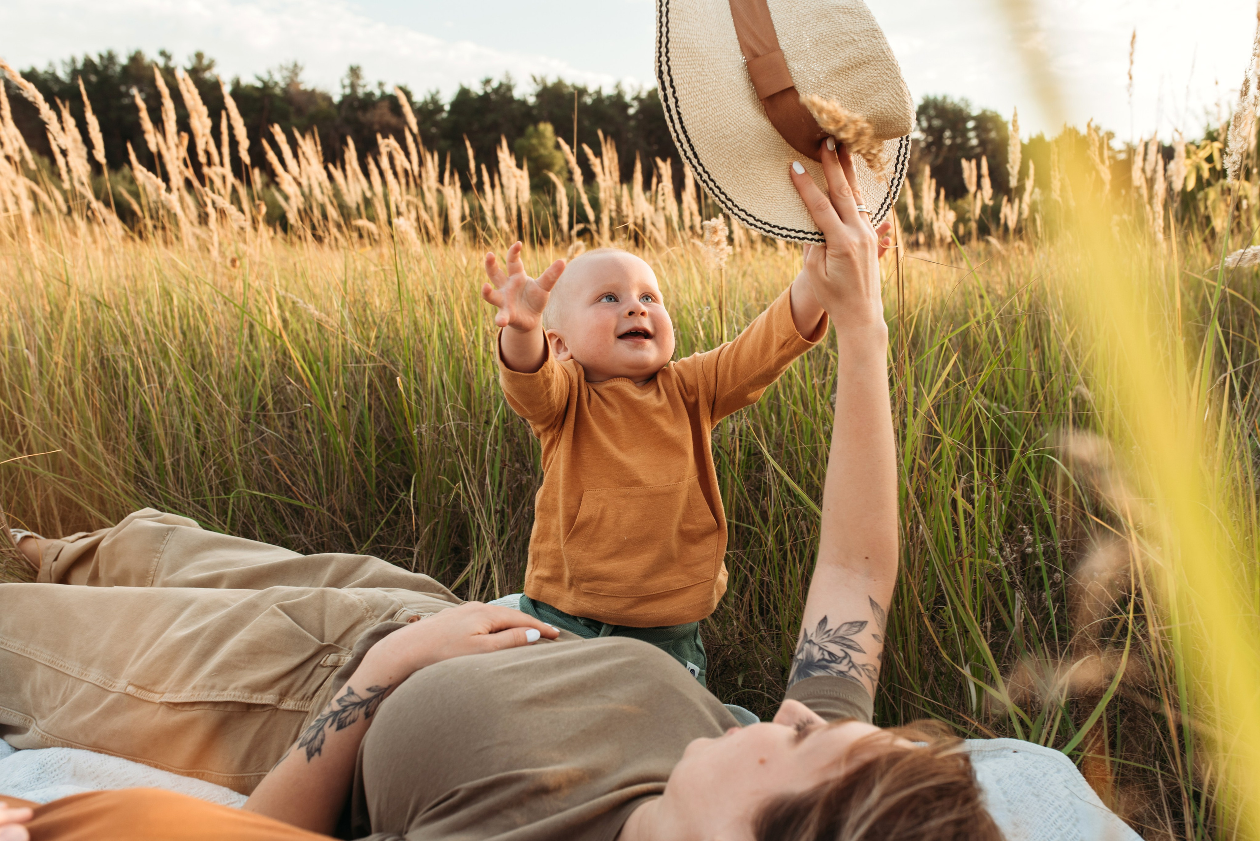 Marina & Artem & Timur. Familien- und Hochzeitsfotografin. Ich arbeite in Koblenz und Rheinlan
