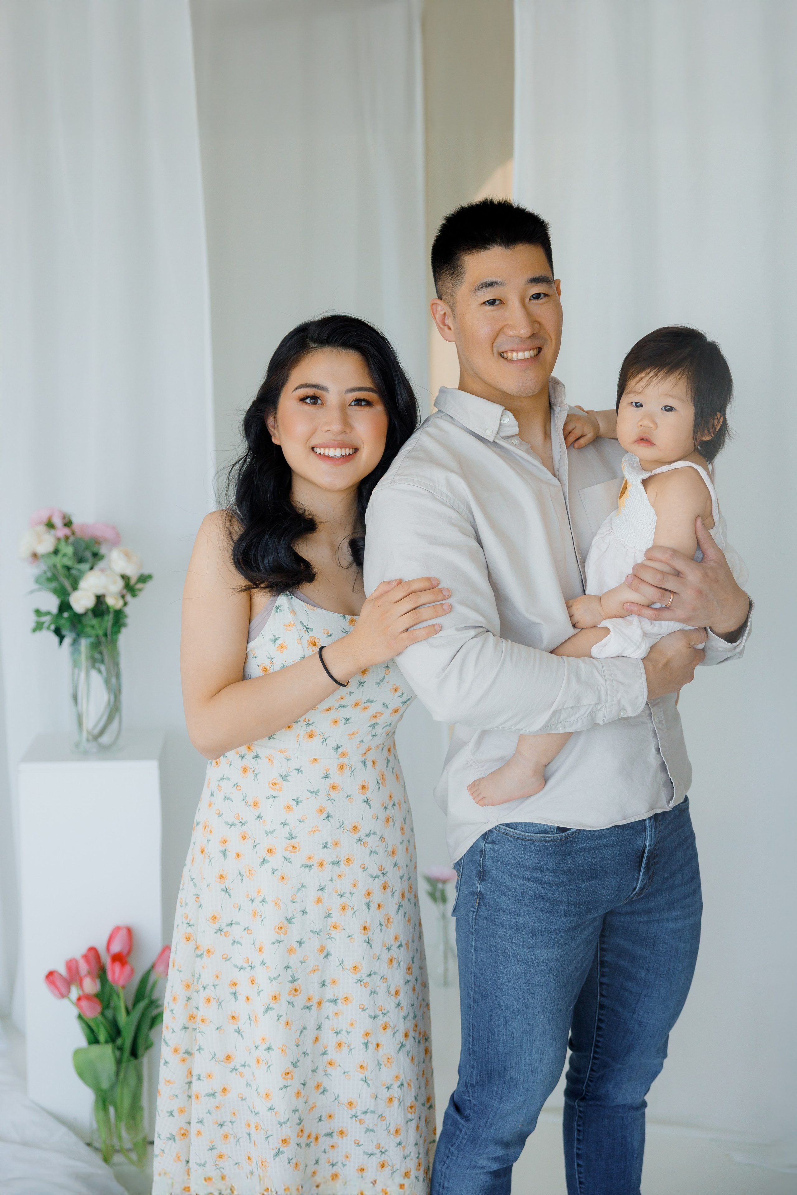 Nika’s family. Home