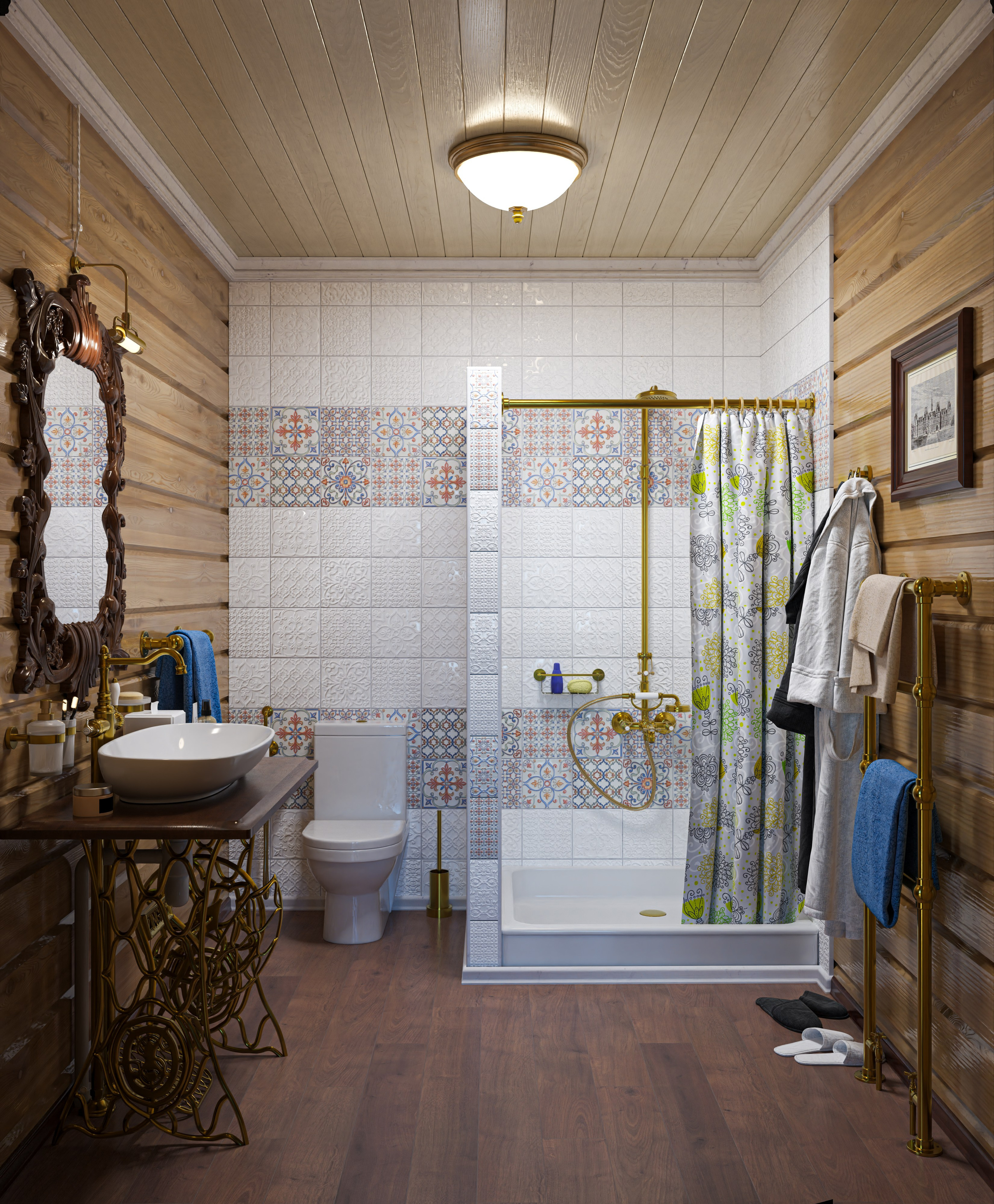 Проекты визуализации гостевых домиков Проект «СУЗДАЛЬ». Дизайн и визуализация