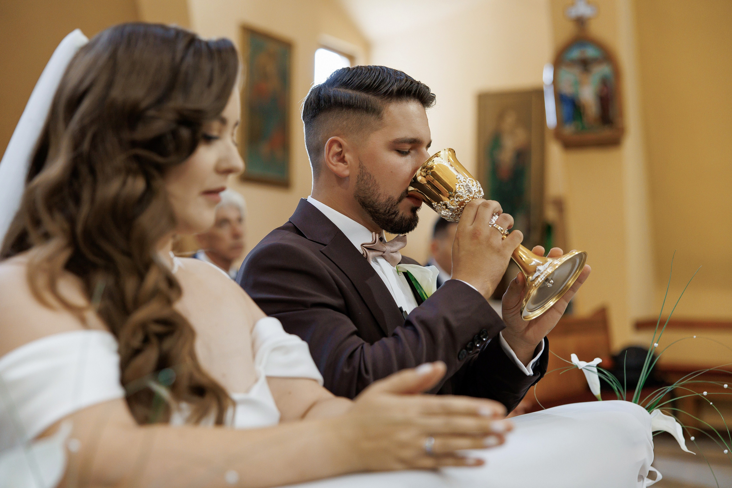 Olga & Dariusz. Fotograf ślubny i rodzinny w Krakowie Yana Klymova