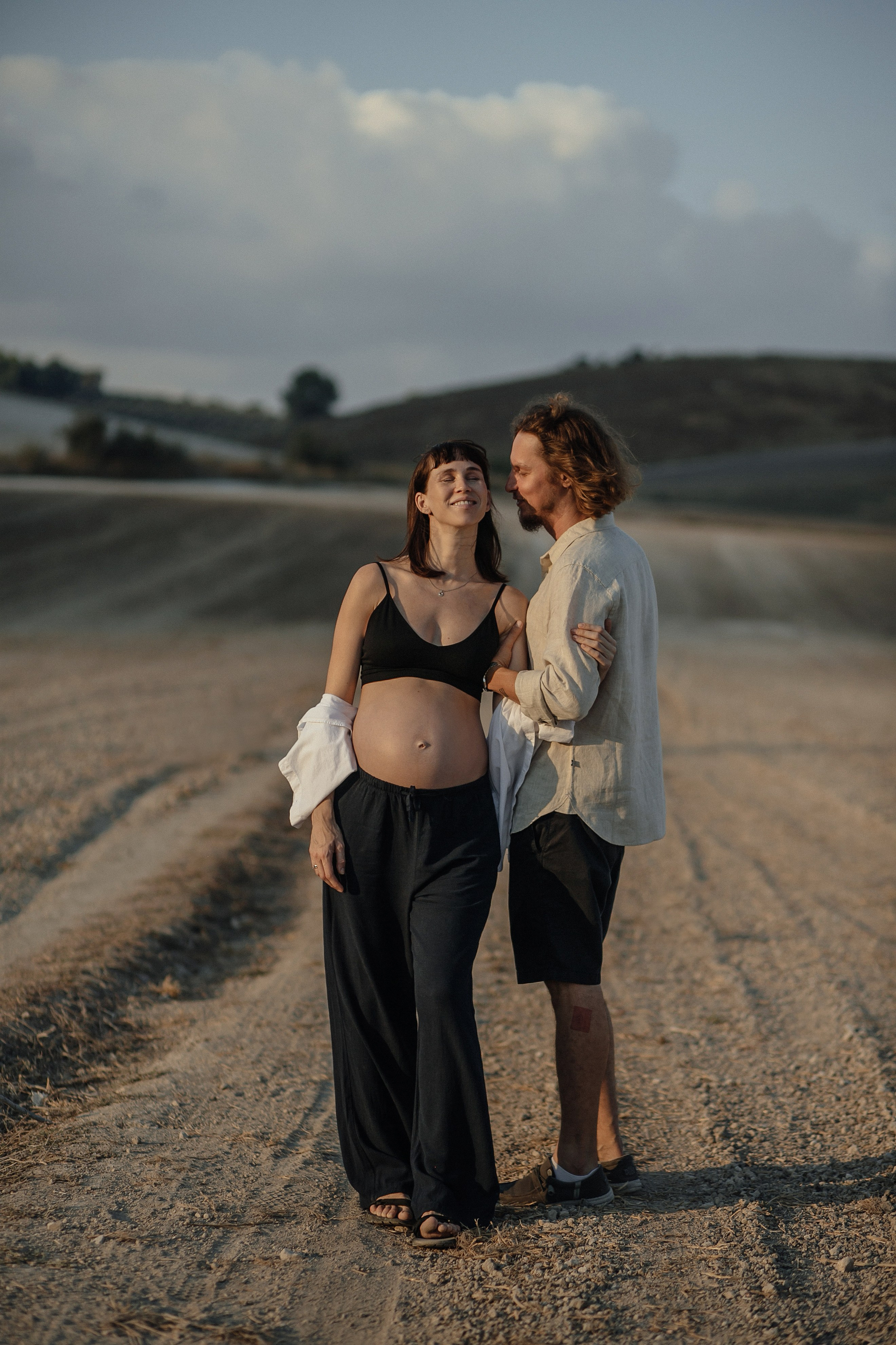 Kiryat Tivon field. Family photographer in Israel