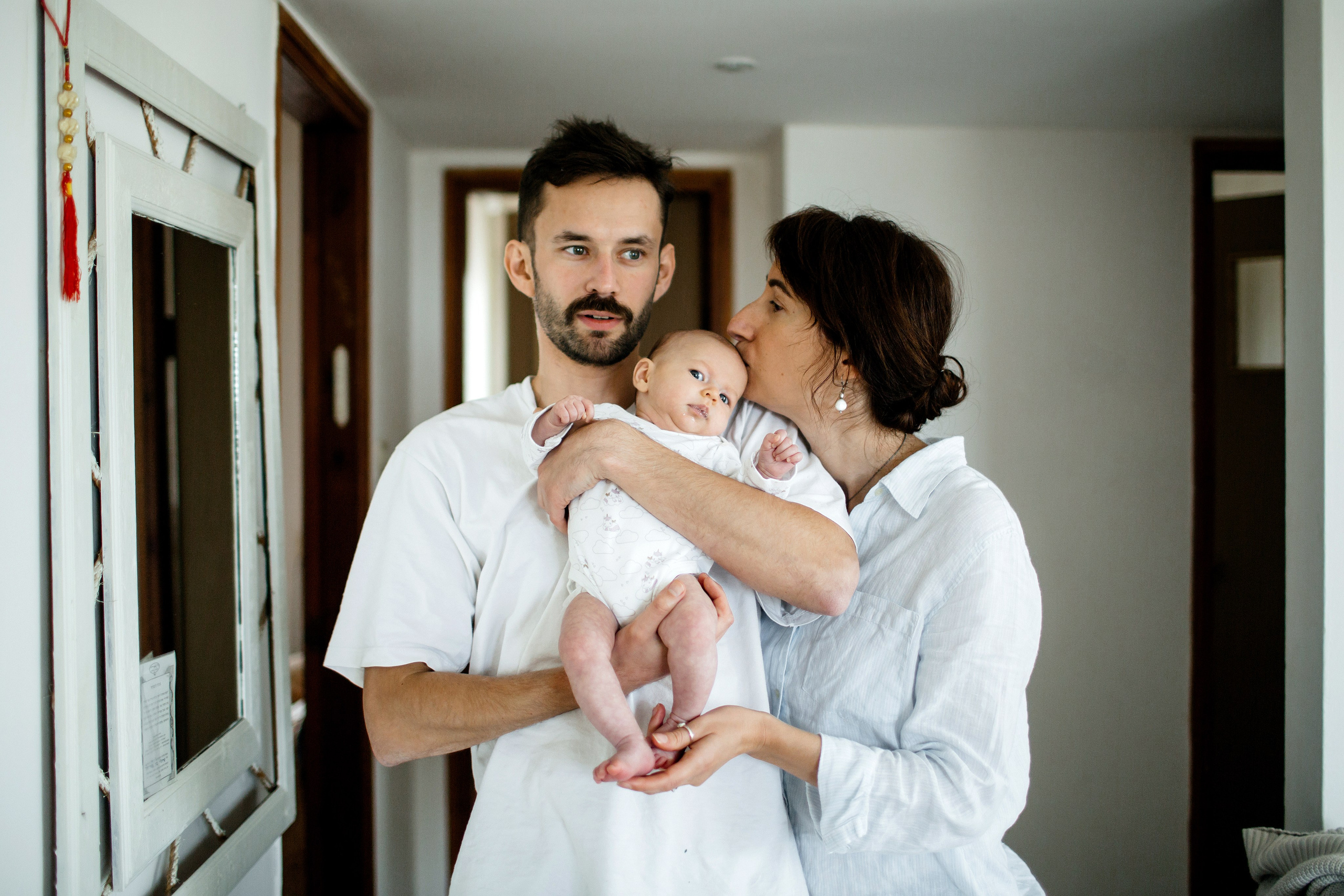 Sweet home / Ayala 3 month. Family photographer in Israel