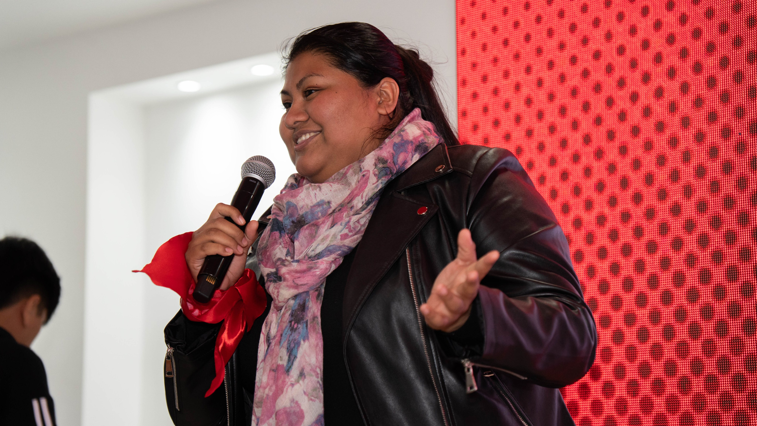 Asunción de autoridades de la Juventud Radical. Cuarta Pared
