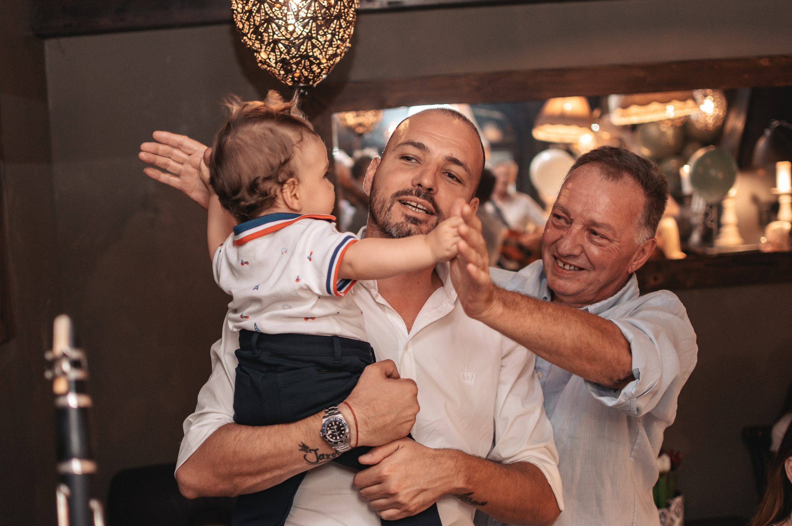 Lazar, krštenje i rođendan. BambinaaPhotography