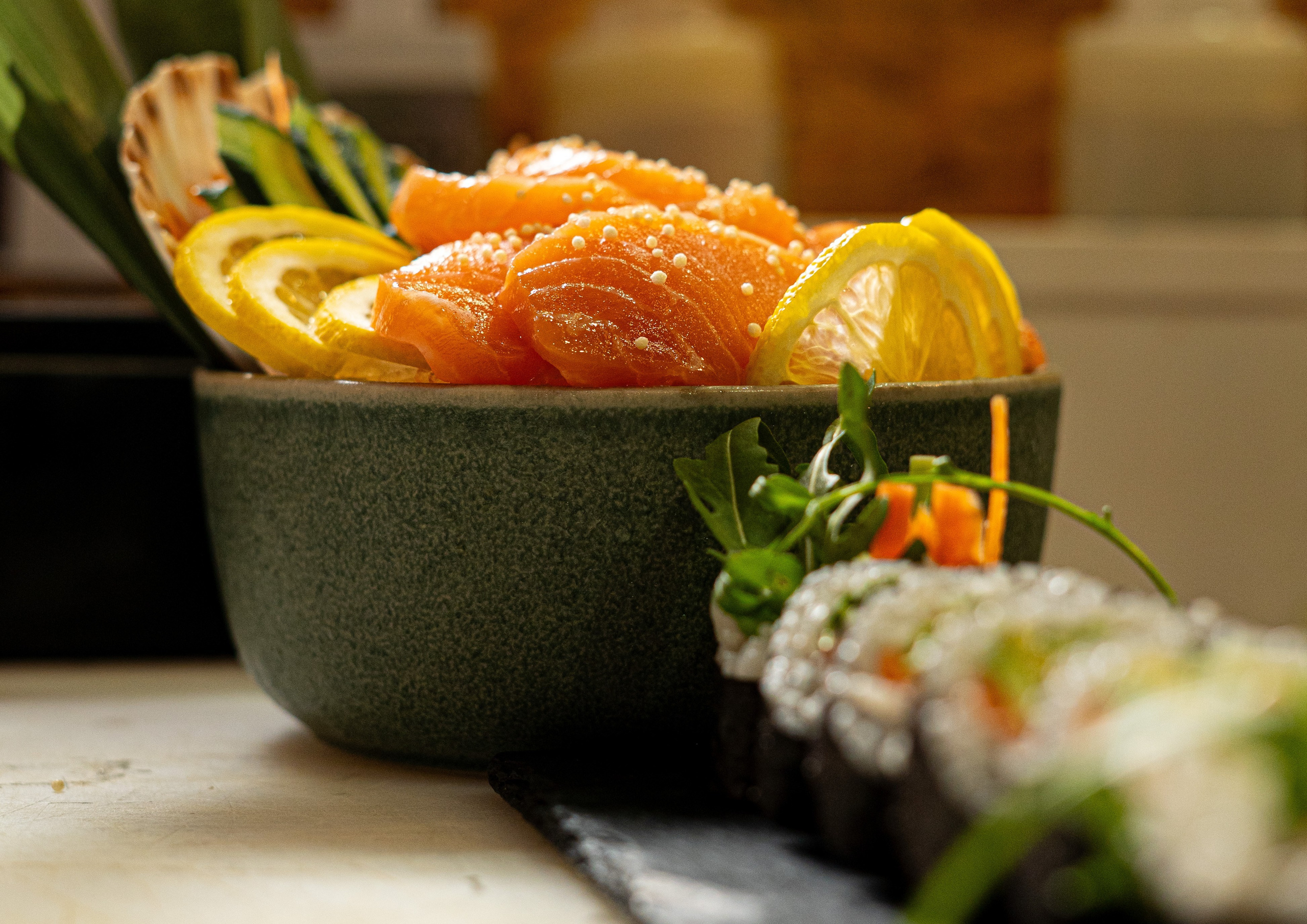Sushi and more. Frames by Giovani Braga
