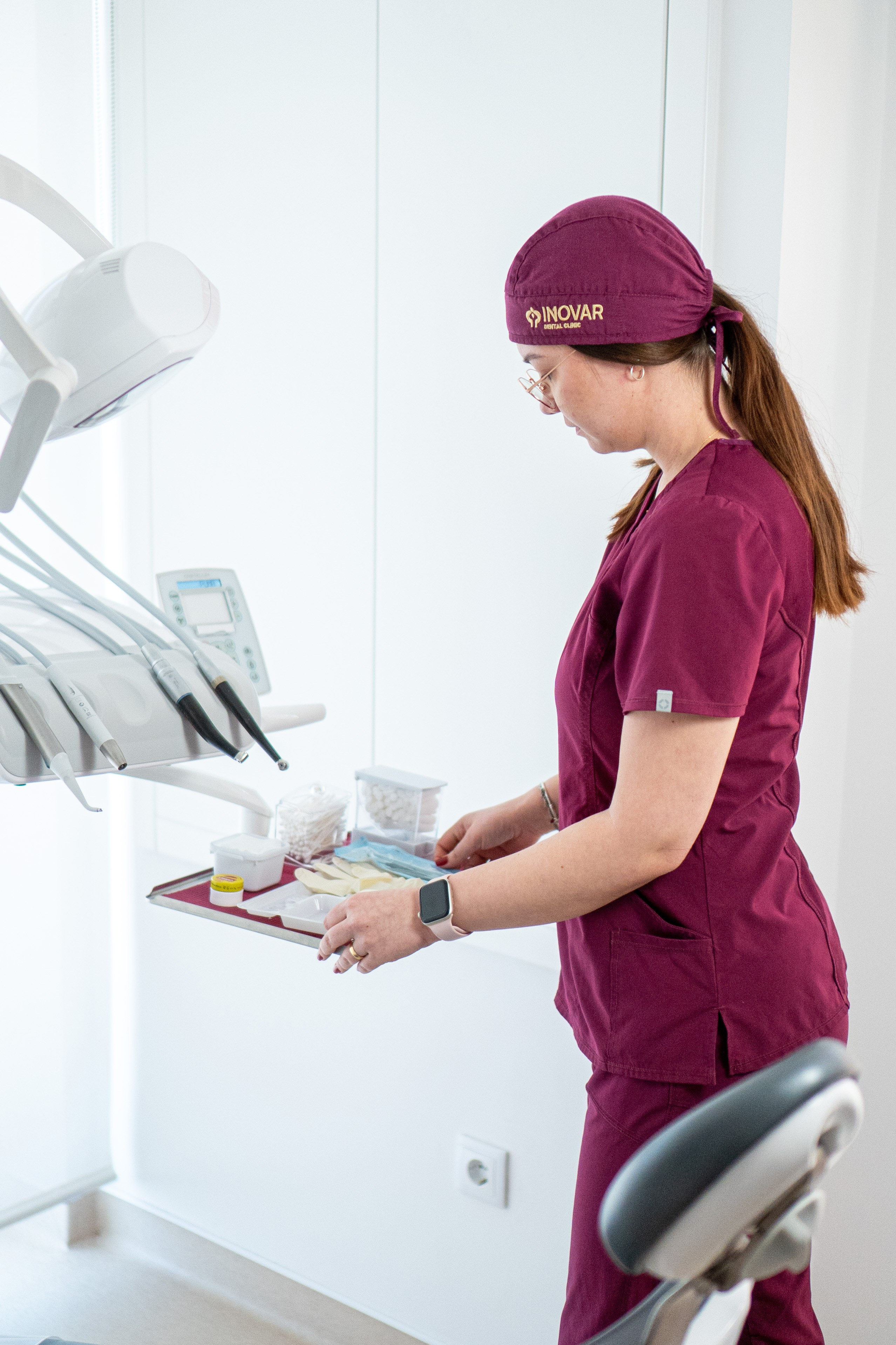 Posicionamento de marca — Inovar Dental Clinic. Frames by Giovani Braga