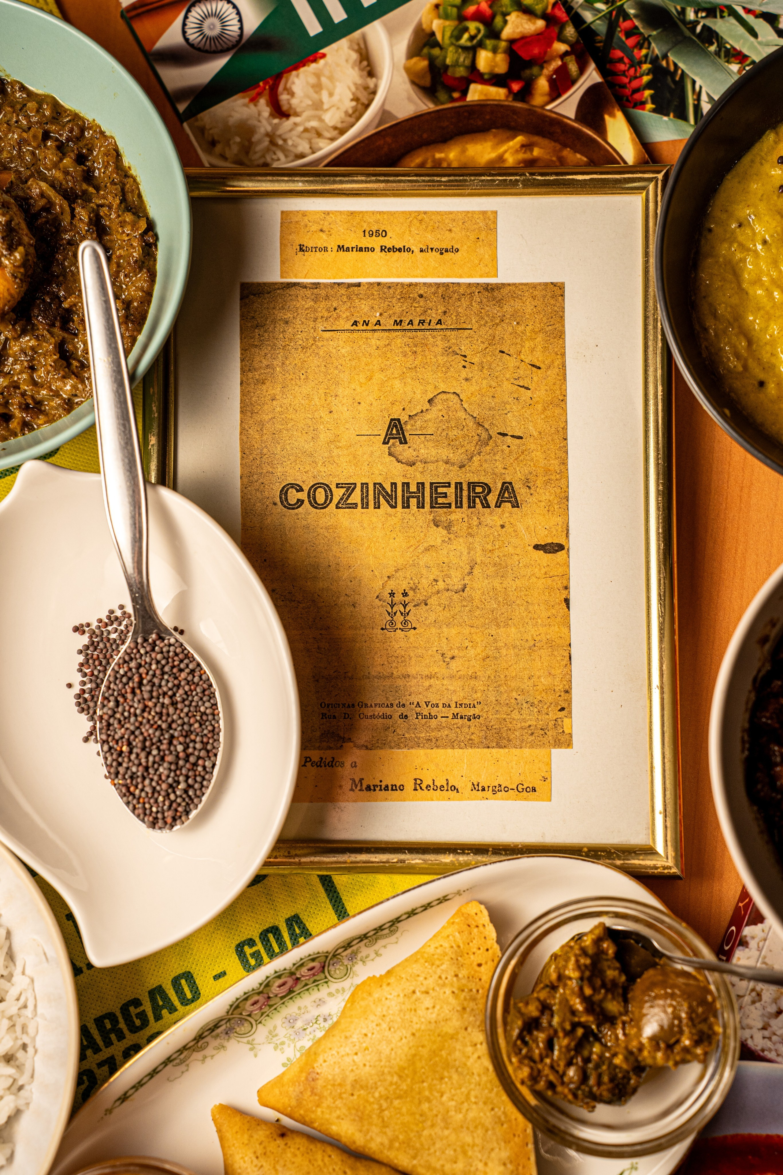 Comida Goesa. Frames by Giovani Braga