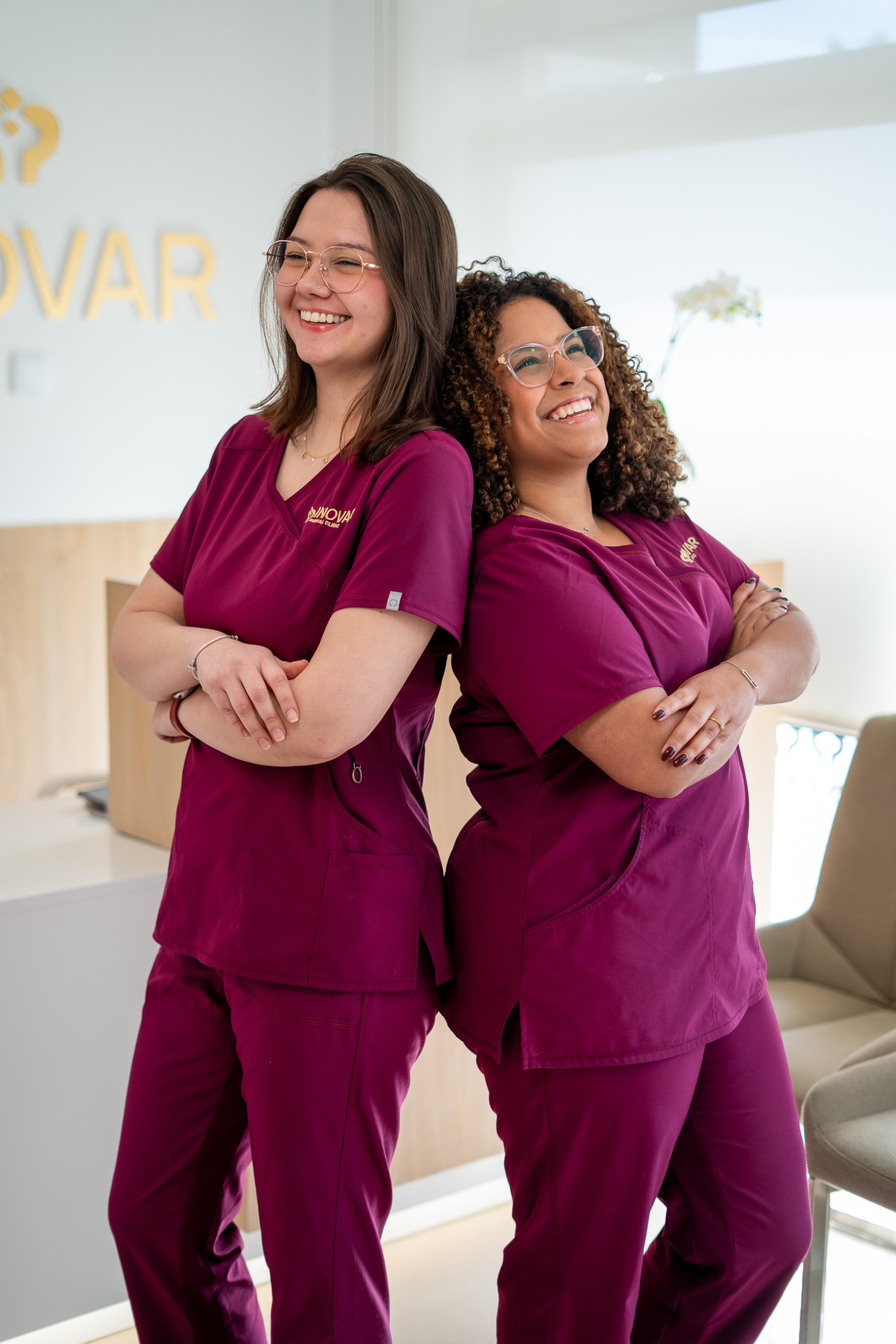Posicionamento de marca — Inovar Dental Clinic. Frames by Giovani Braga