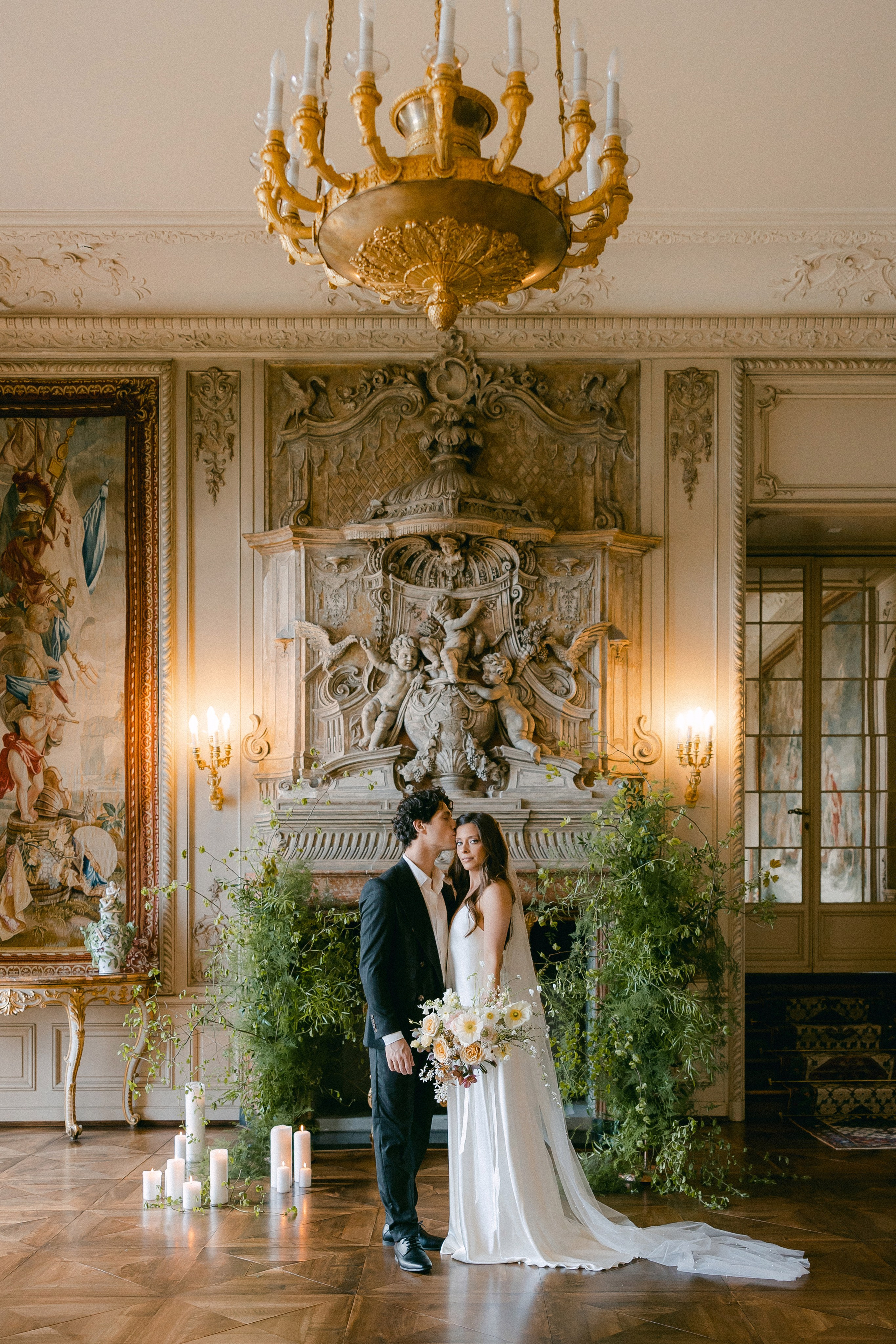 Wedding Photoshoot at St. Charles Hall, Meggen on Lake Lucerne | Stunning Setting at Lake Lucerne. Wedding and Family Photographer Switzerland and Italy. Valeria Diaz