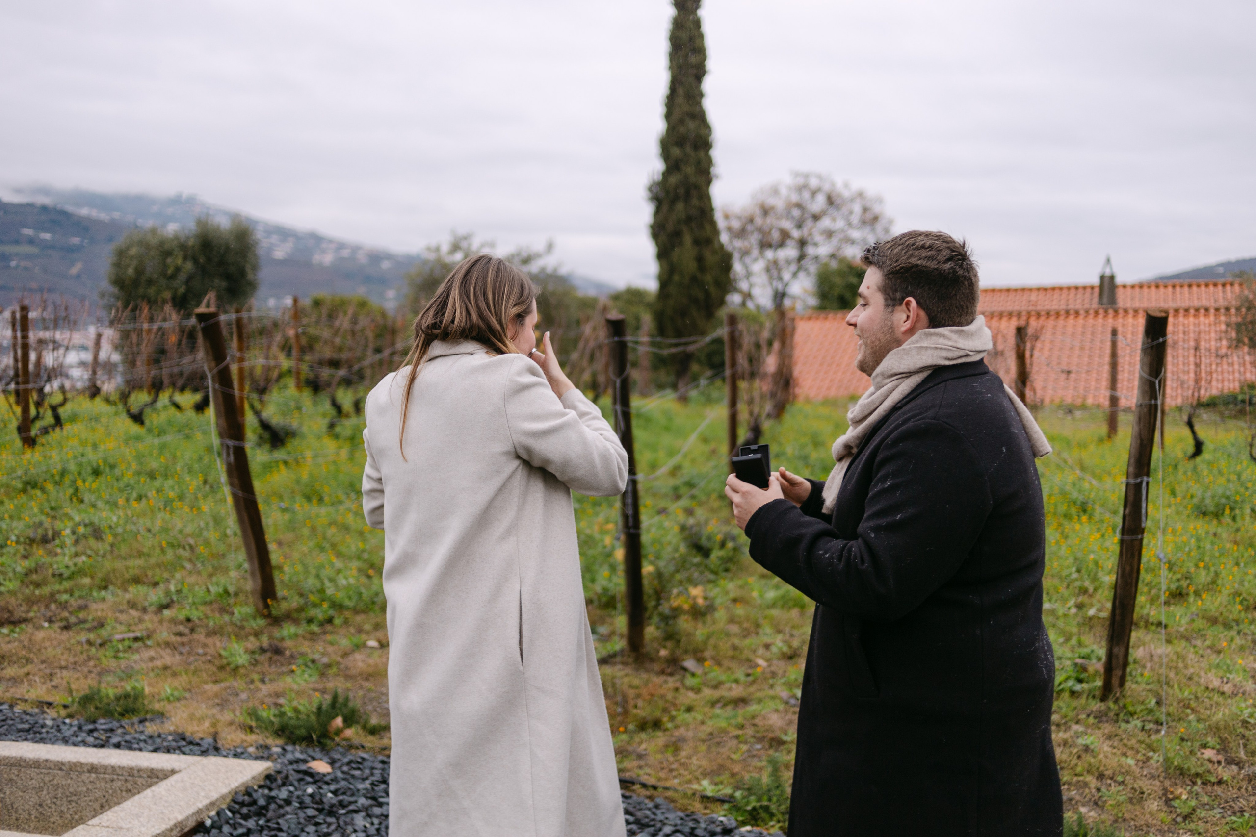 Proposal Sandro — Quinta Pacheca. Wedding and couple photographer in Porto