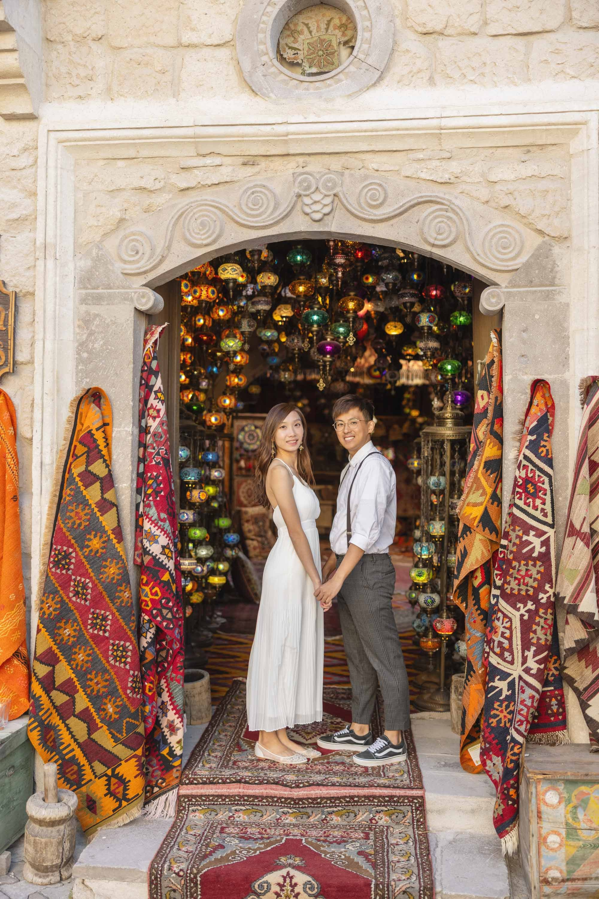 Couple photo shoot in Cappadocia. Julia Ganch I Fashion Wedding Photography I Cappadocia Turkey