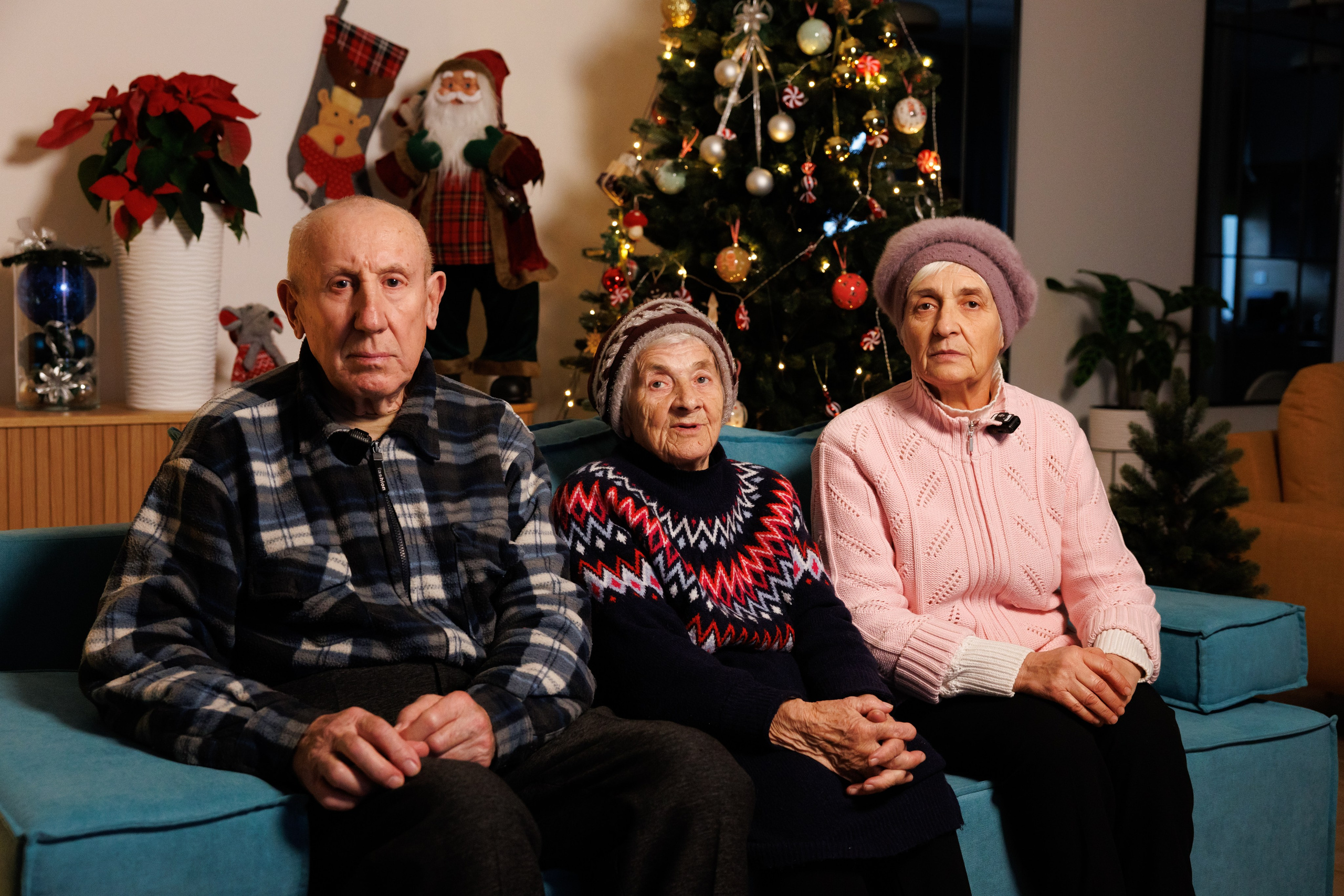 Family Krainievykh. Senior Chudo Village