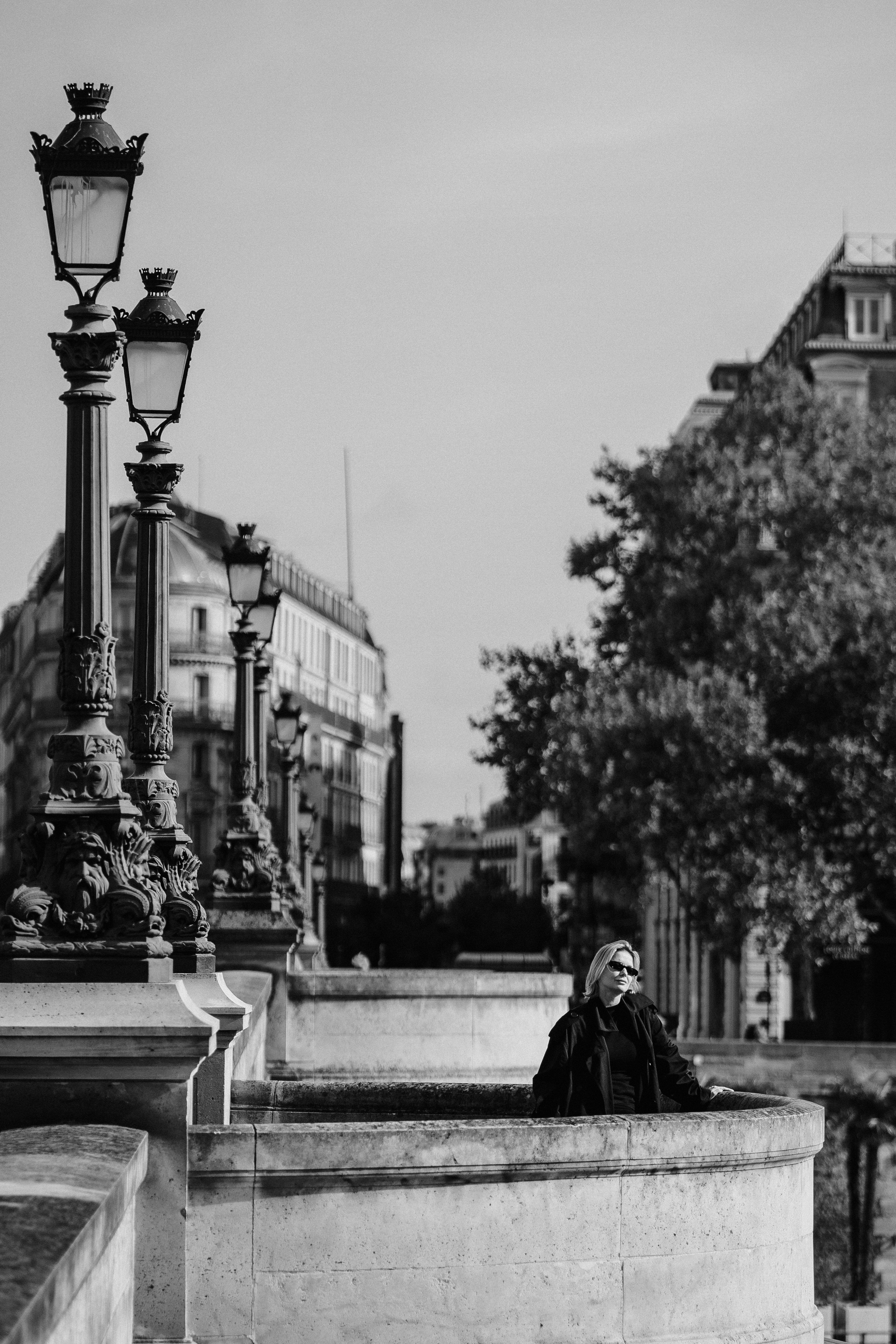 Минимализм и стиль. Портрет на набережных Сены. Ksenia Marchand/ Lifestyle фотограф в Париже