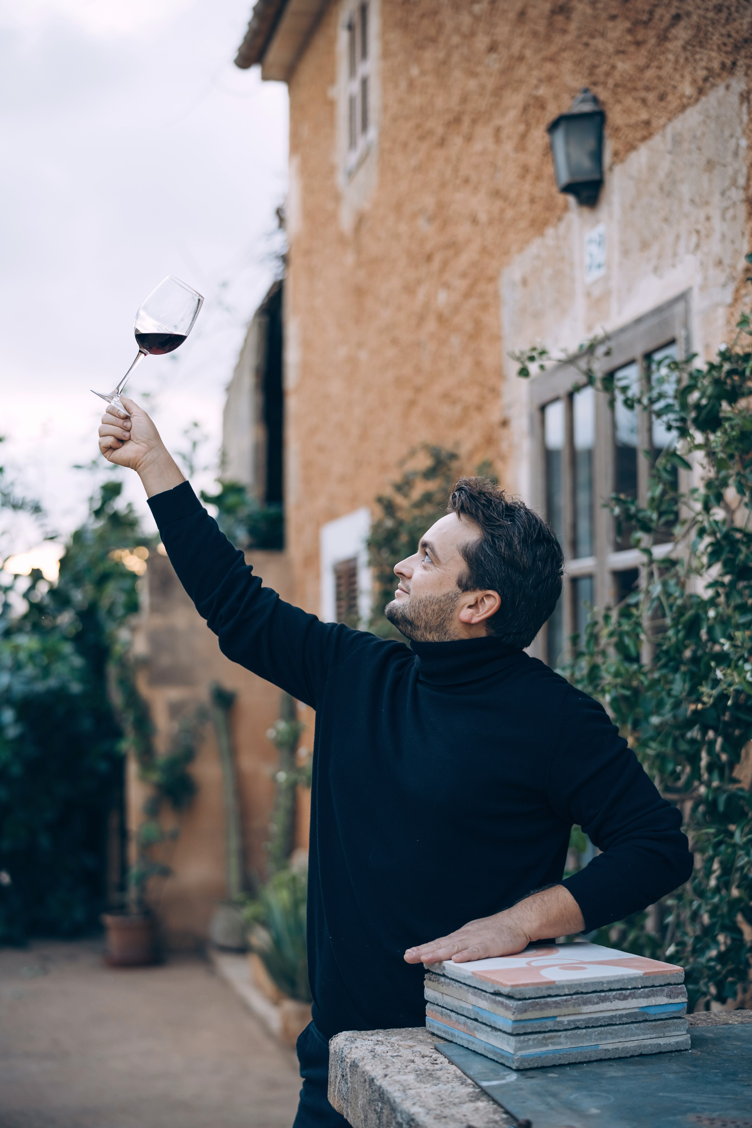 Winemaker. Фотограф Пальма де Майорка