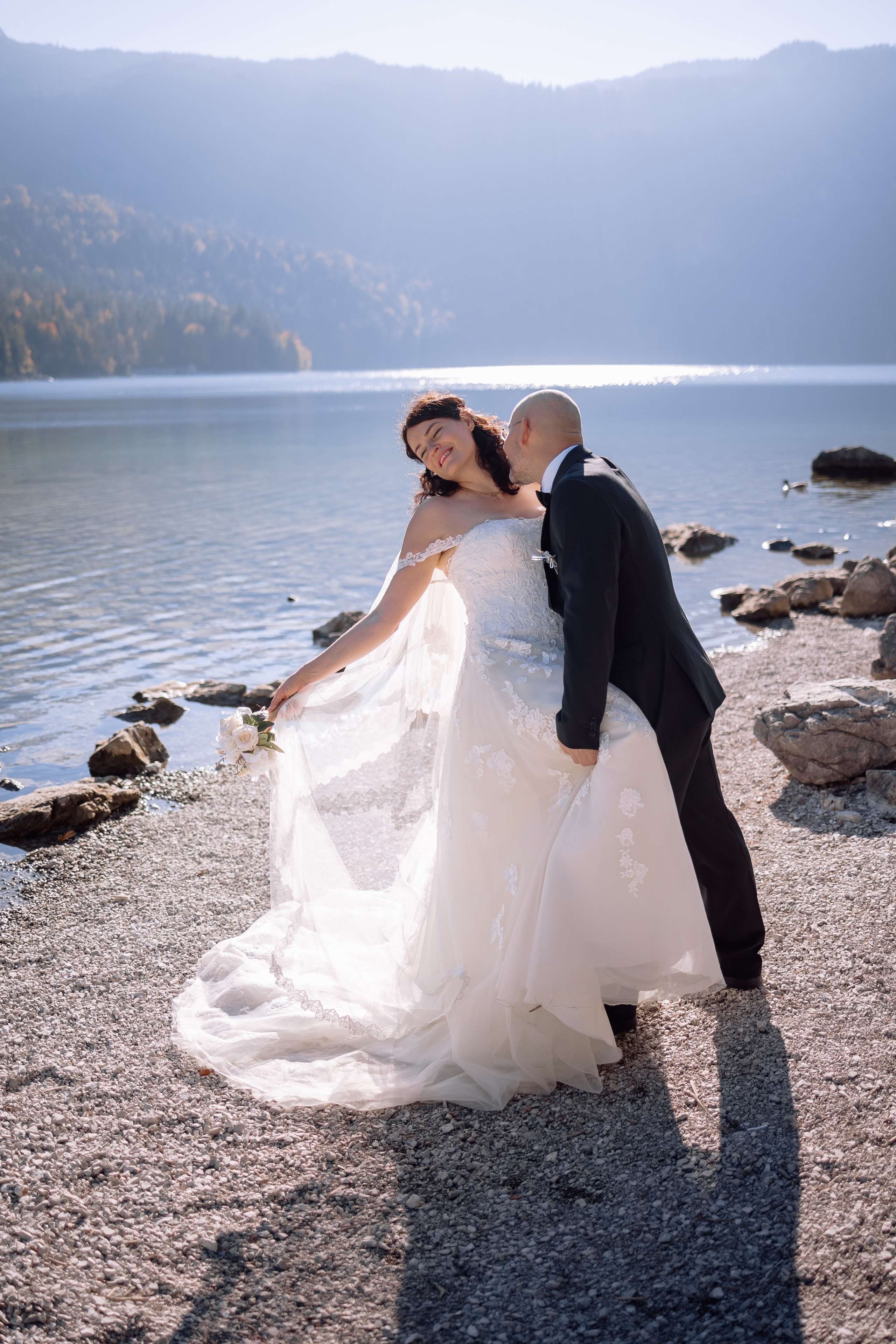 Eibsee. Hochzeitsfotograf München Taufe Familienfotograf Tanja Mauke