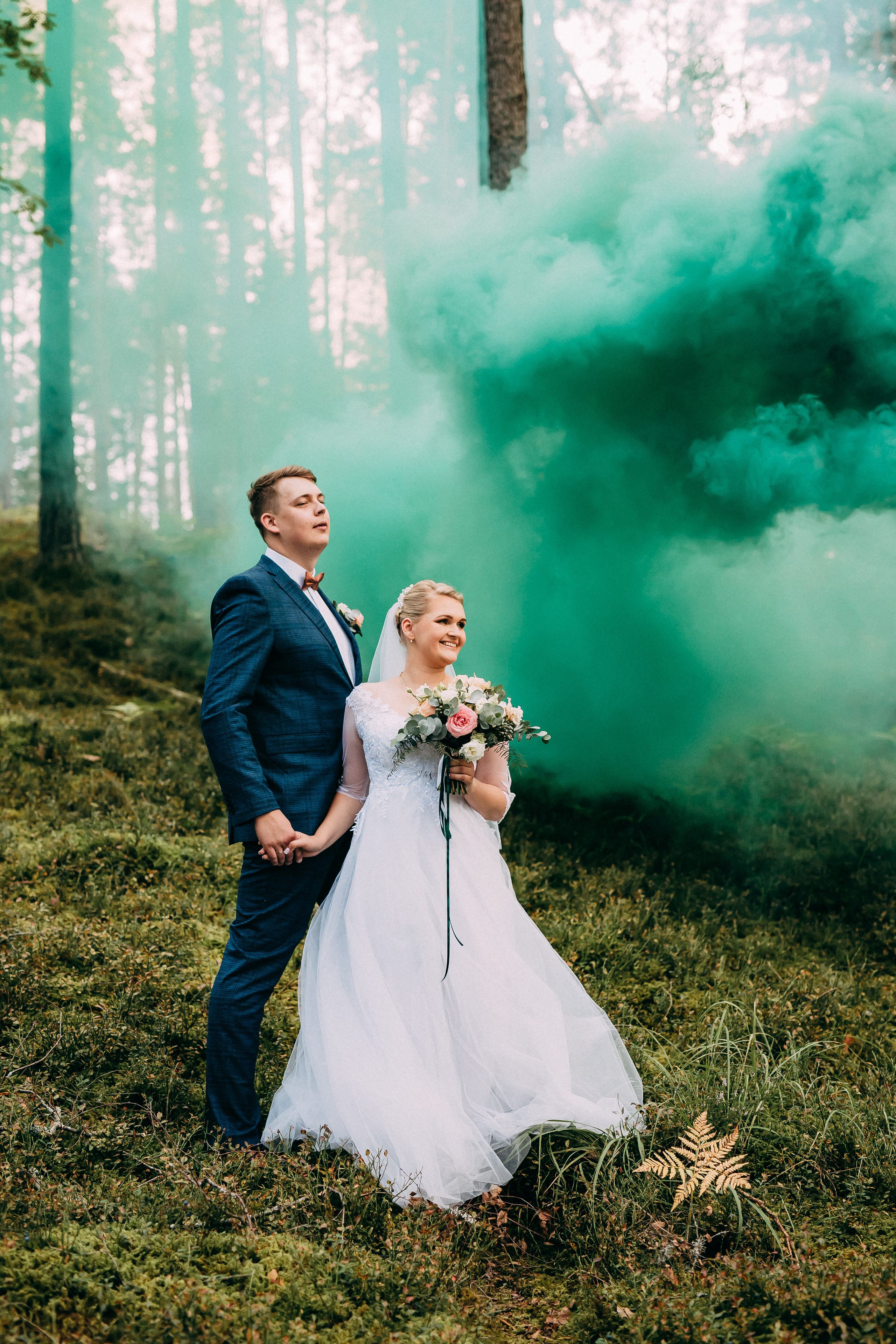 Līga un Jānis. Fotogrāfe Līga Vaidere