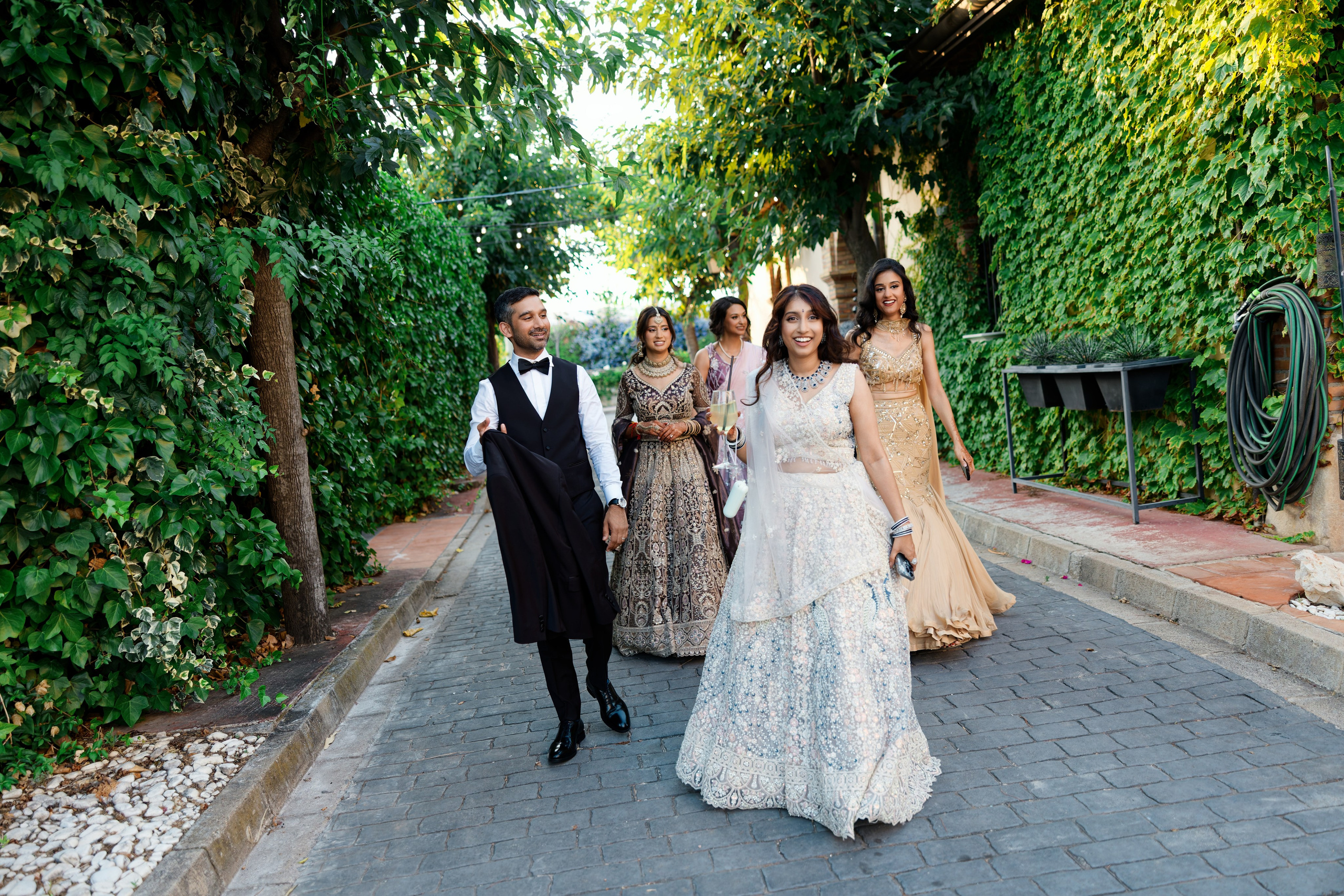 Indian wedding at Gran Villa Rosa, Barcelona