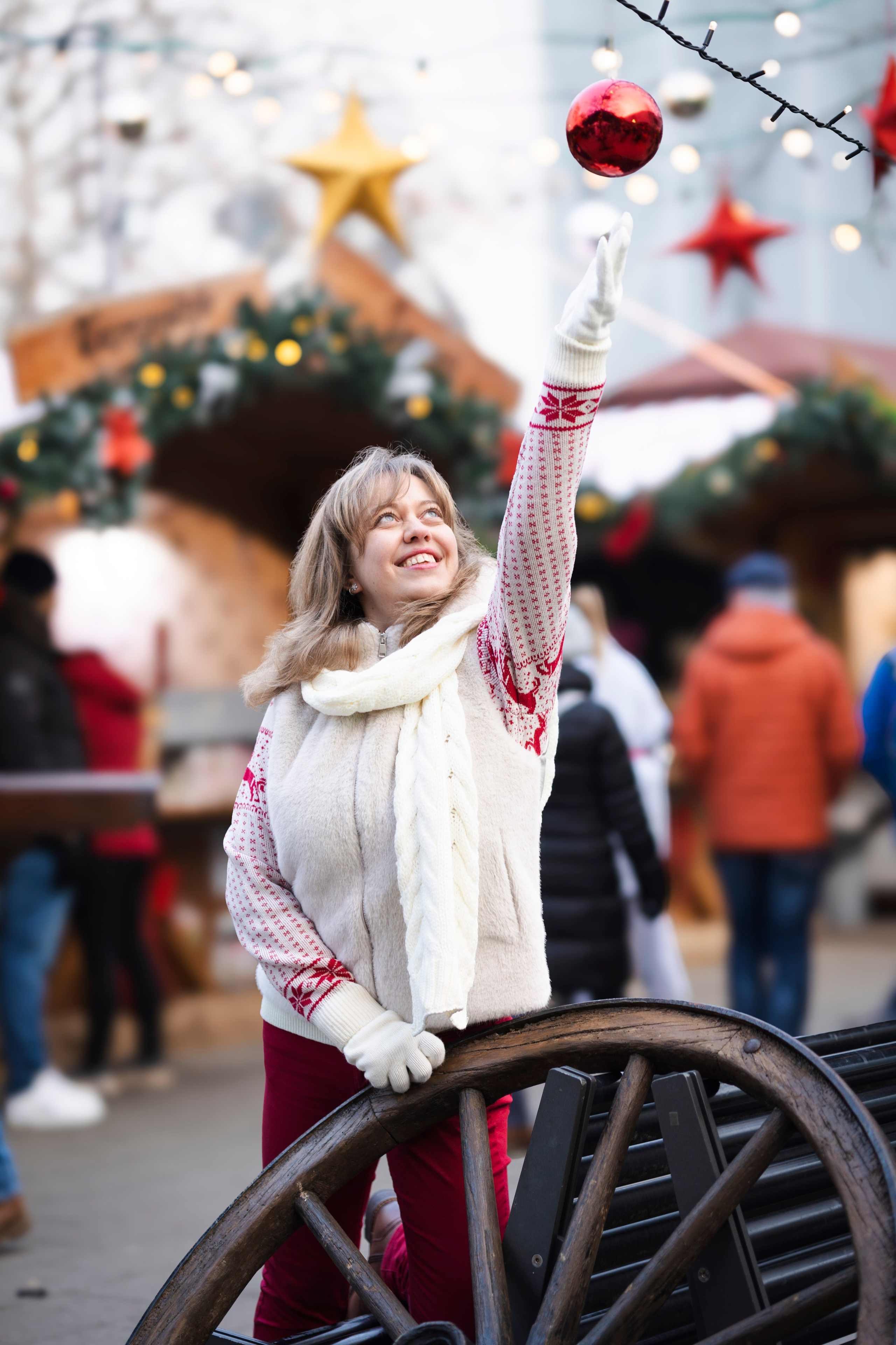 Nadja and Christmas. Photographer in Munich