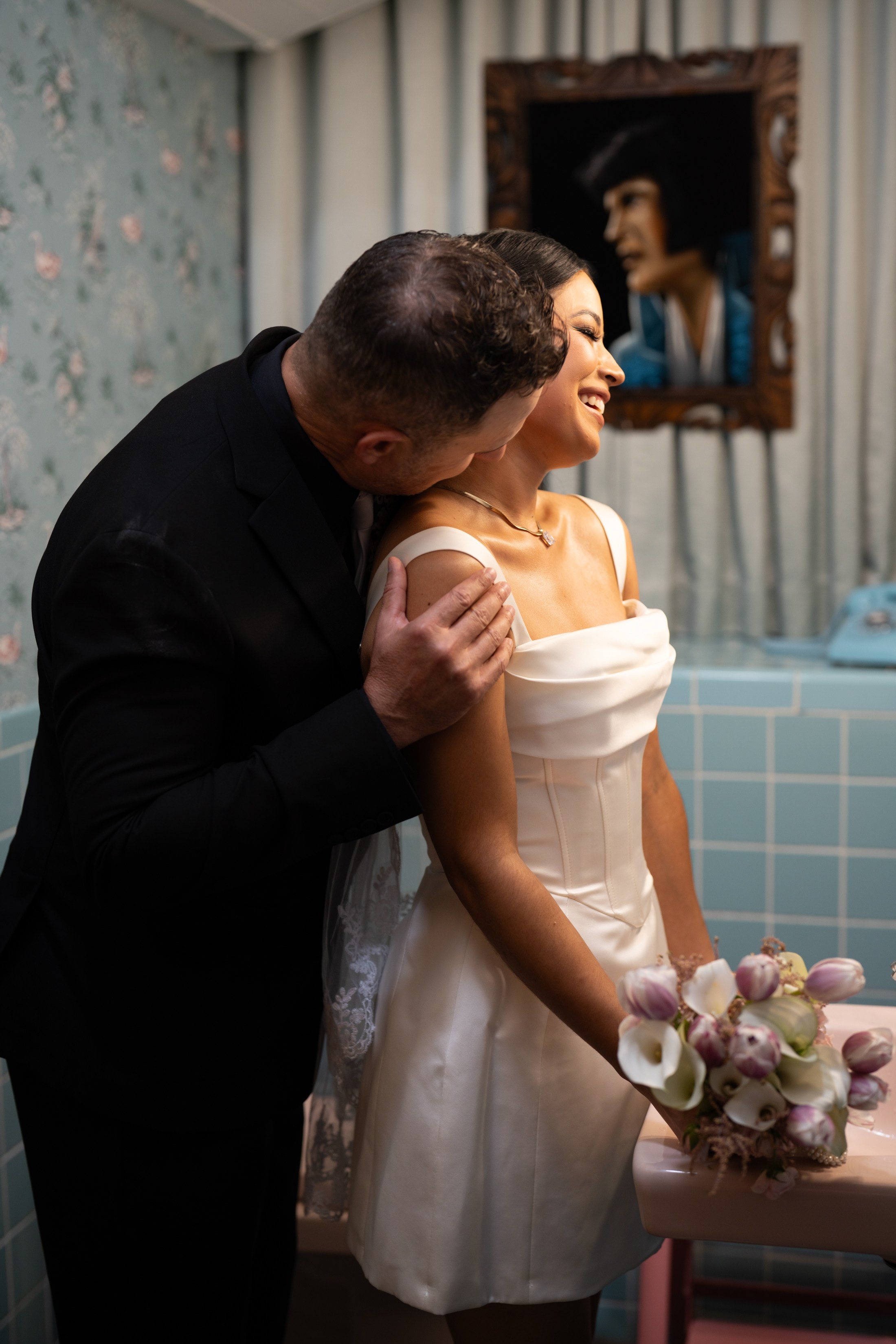 Stephanie&Ryan. Wedding & elopement photographer Viktoriya Kravtsov. Las Vegas