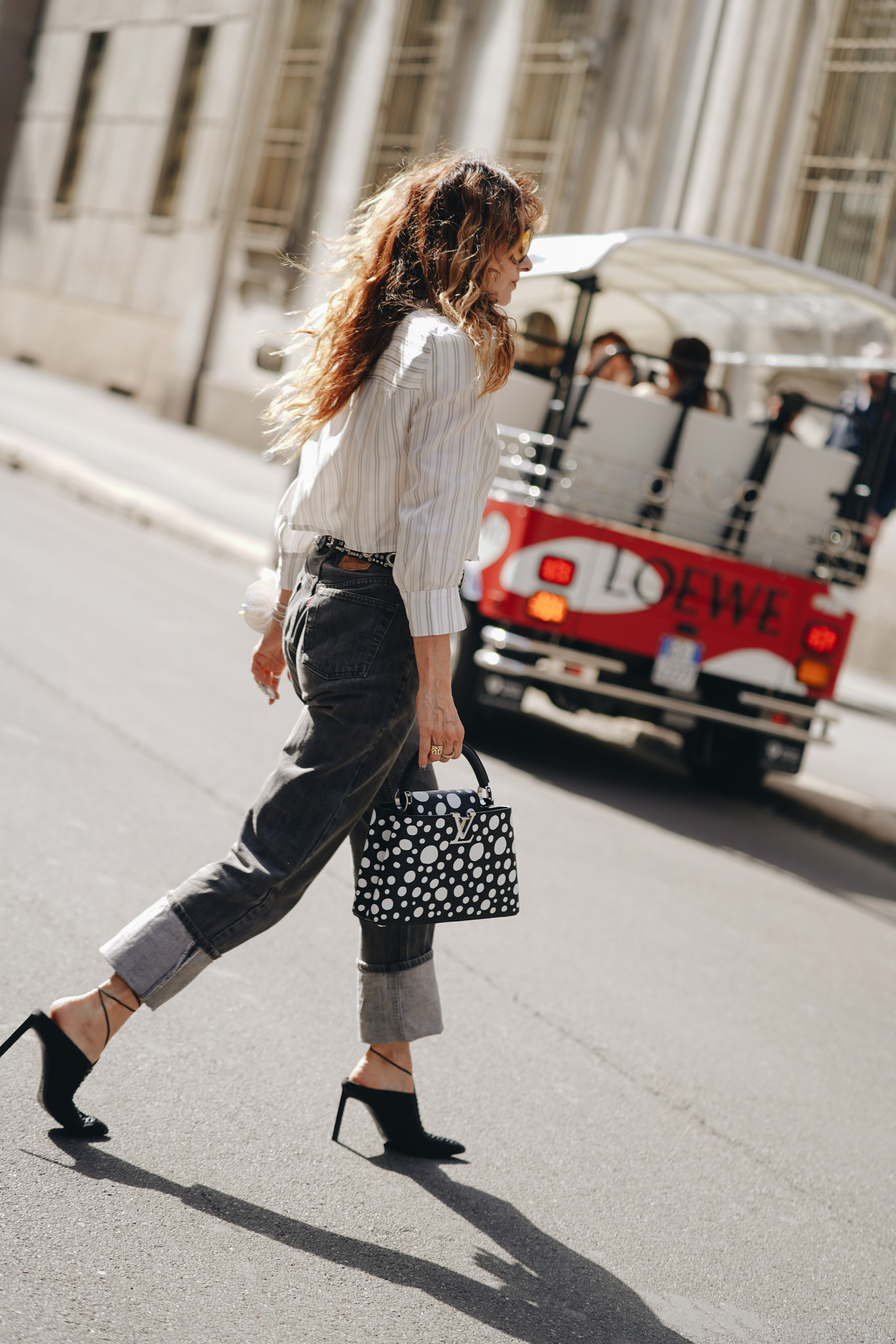KELLY WEARSTLER FOR LOEWE (MILAN). Anastasia Fedoseeva / The Street Pie — streetstyle photographer