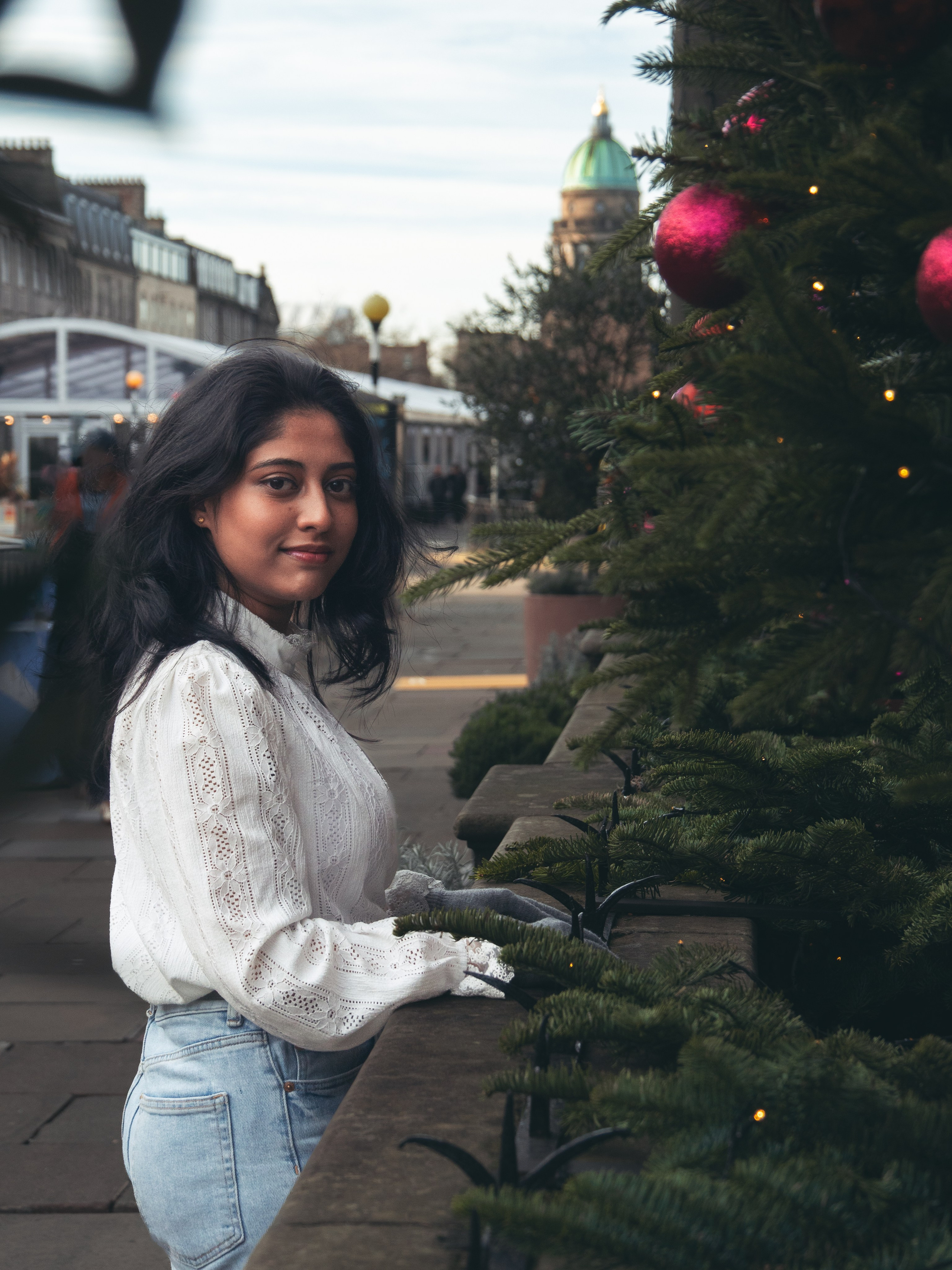 Lubna in Edinburgh. Expect Miracles Photography by Kate & Andrew