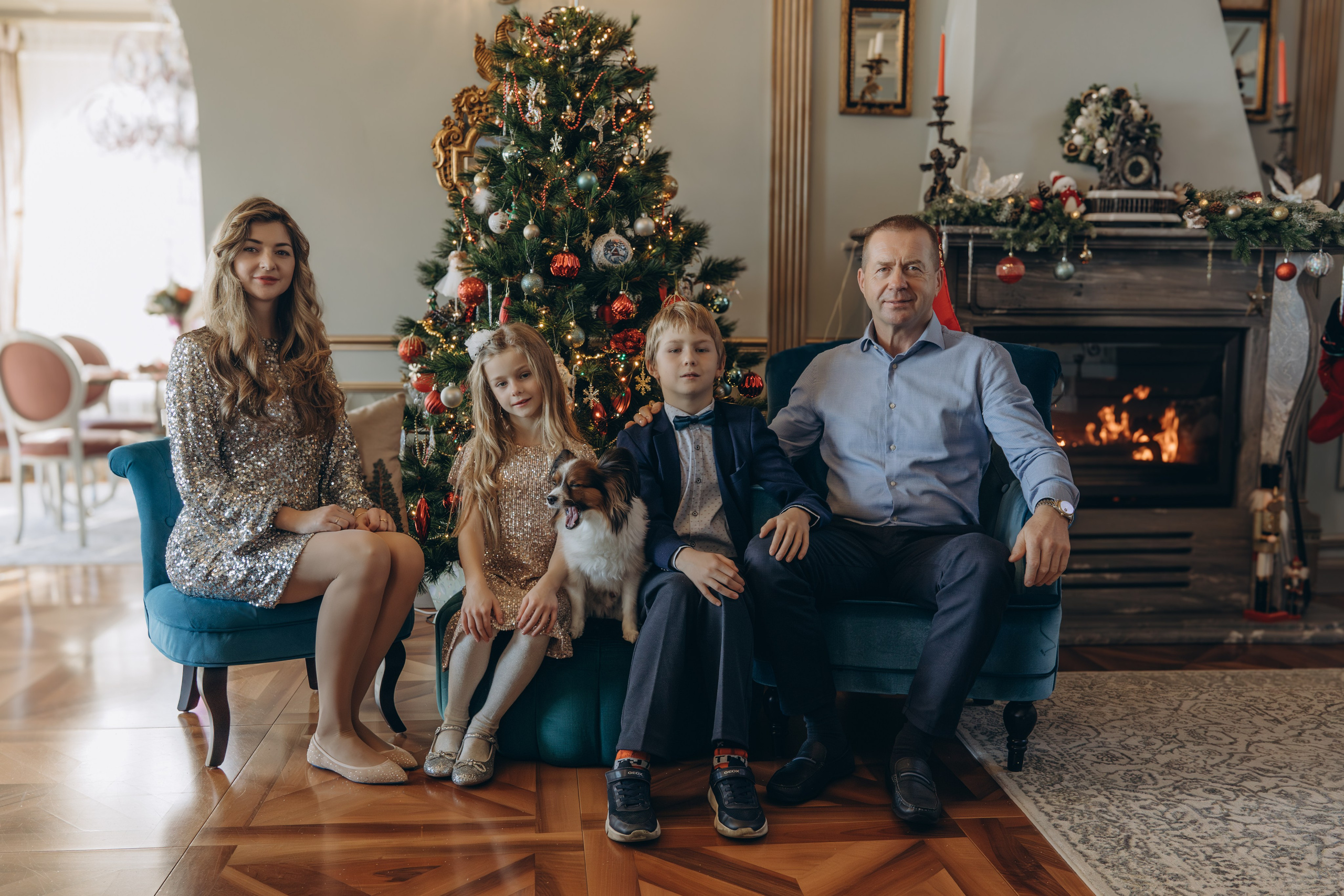 XMAS FAMILY SHOOTING. PHOTOGRAPHER IN ITALY