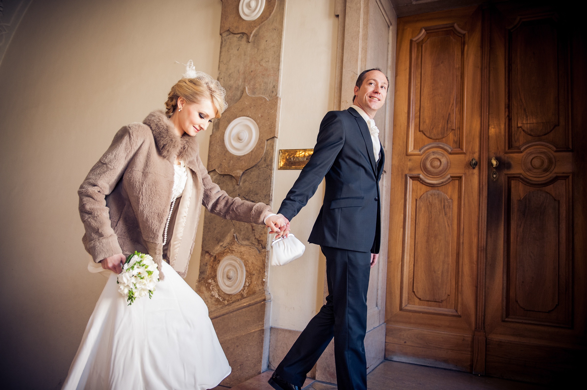 Traumhochzeit im Marmorsaal Schloss Mirabell - Salzburg. Hochzeitsfotograf München - Olga Boyko Hochzeitsreportage