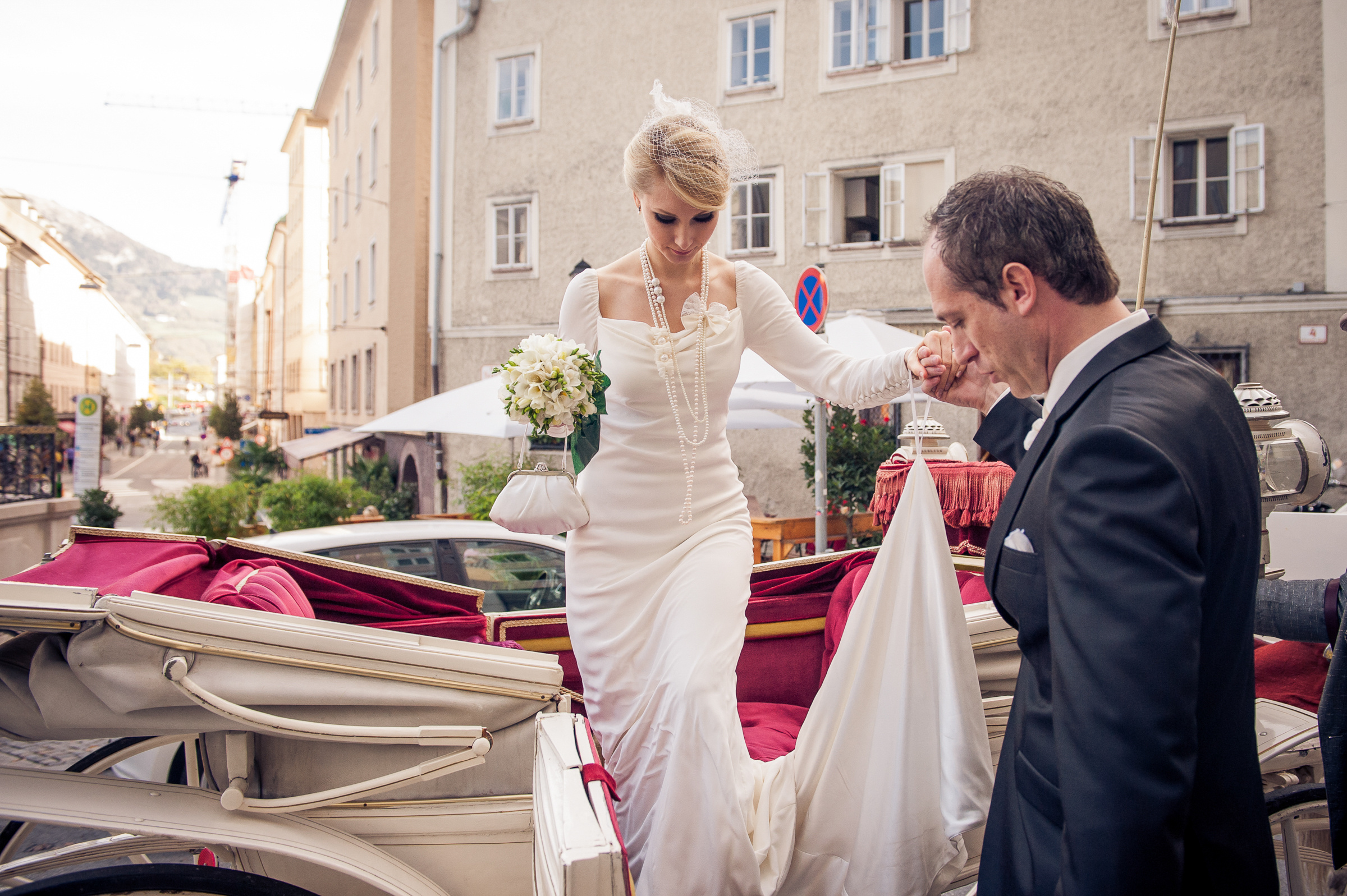 Traumhochzeit im Marmorsaal Schloss Mirabell - Salzburg. Hochzeitsfotograf München - Olga Boyko Hochzeitsreportage