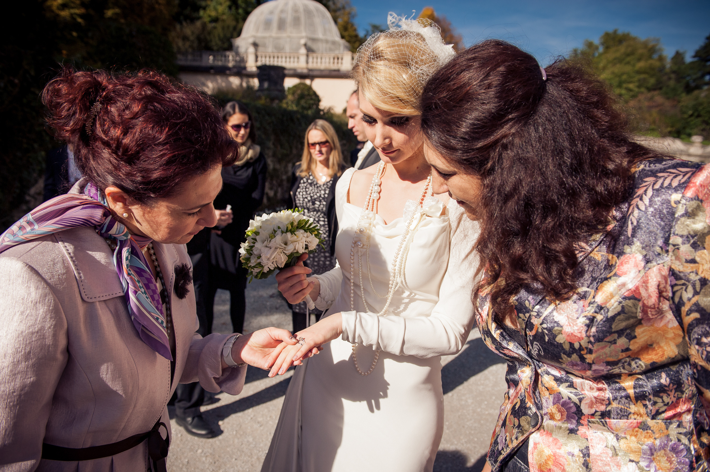 Traumhochzeit im Marmorsaal Schloss Mirabell - Salzburg. Hochzeitsfotograf München - Olga Boyko Hochzeitsreportage