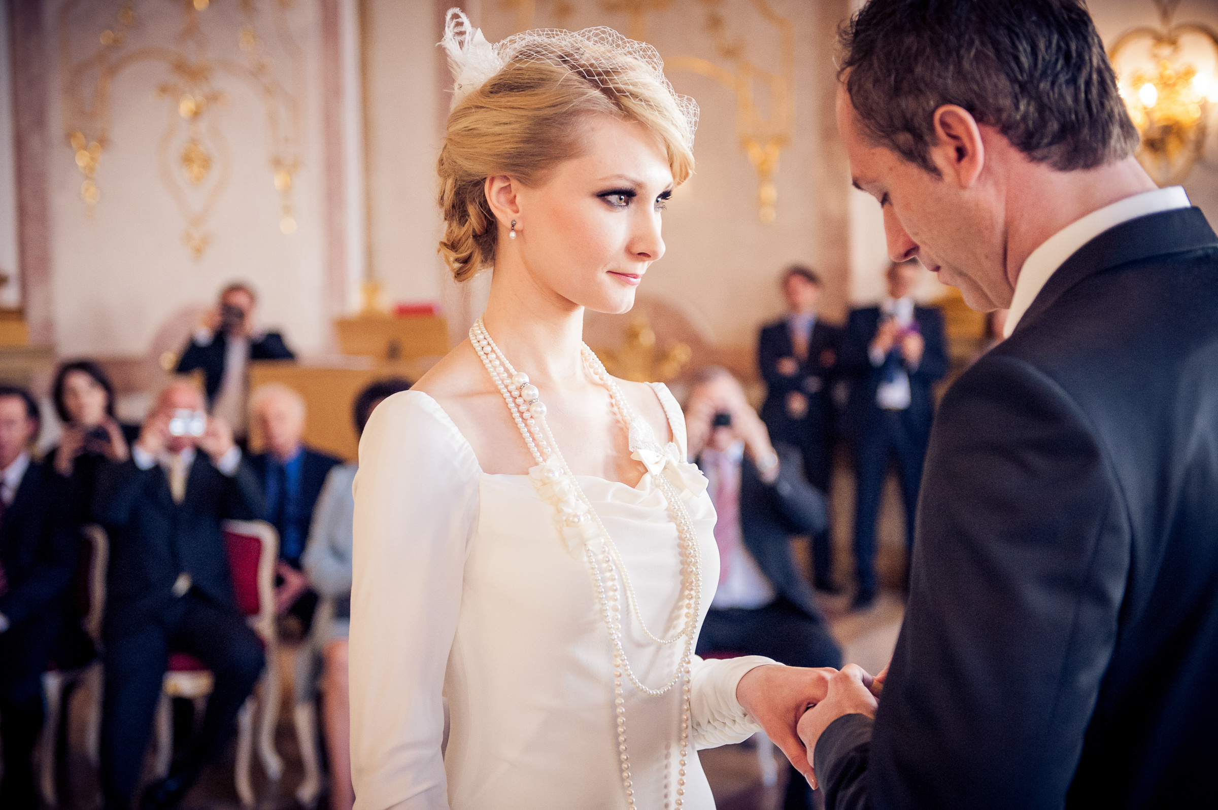 Traumhochzeit im Marmorsaal Schloss Mirabell - Salzburg. Hochzeitsfotograf München - Olga Boyko Hochzeitsreportage