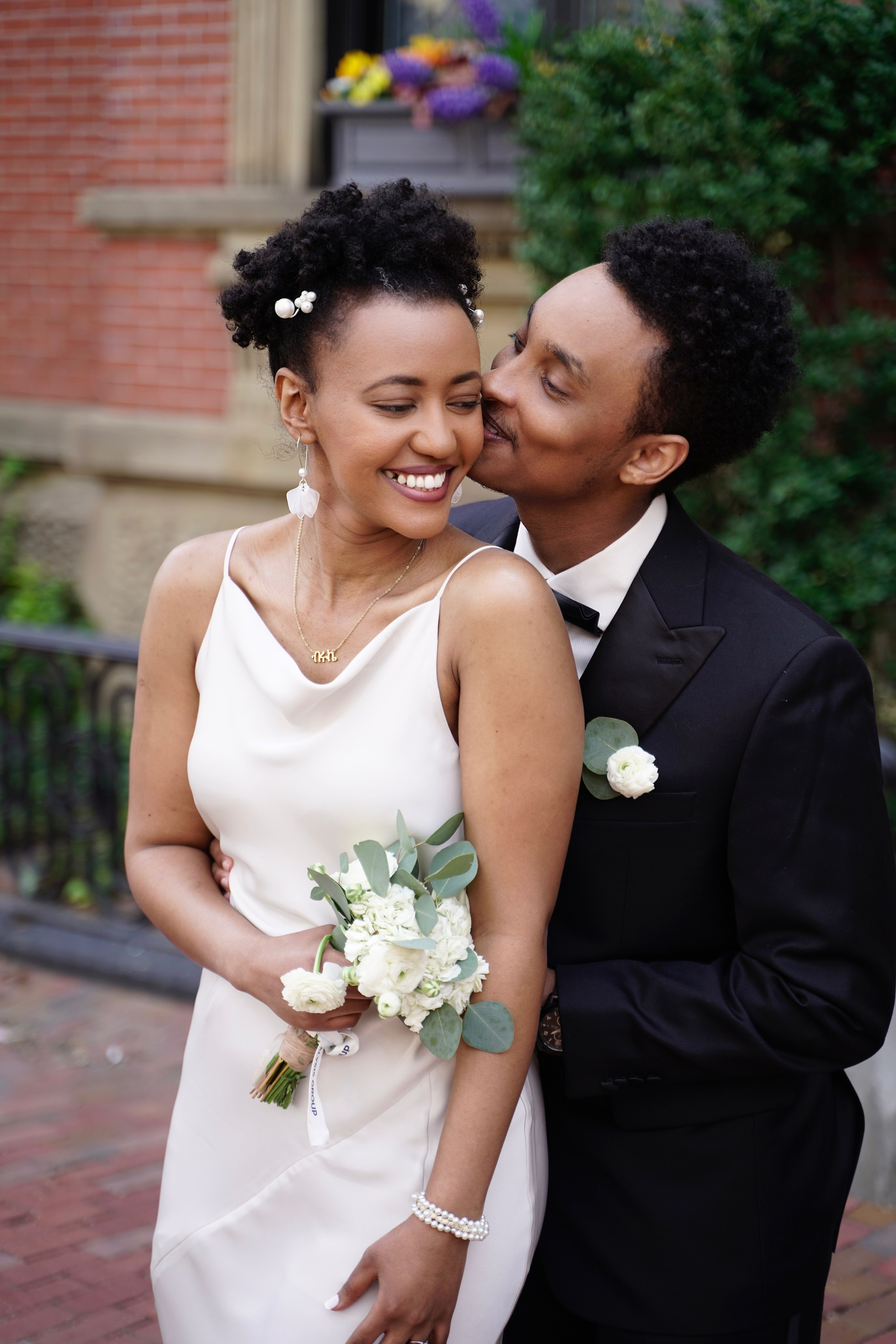 Sosina and Aaron at Charles river Esplanade. Stefanovich Photography | Boston, MA