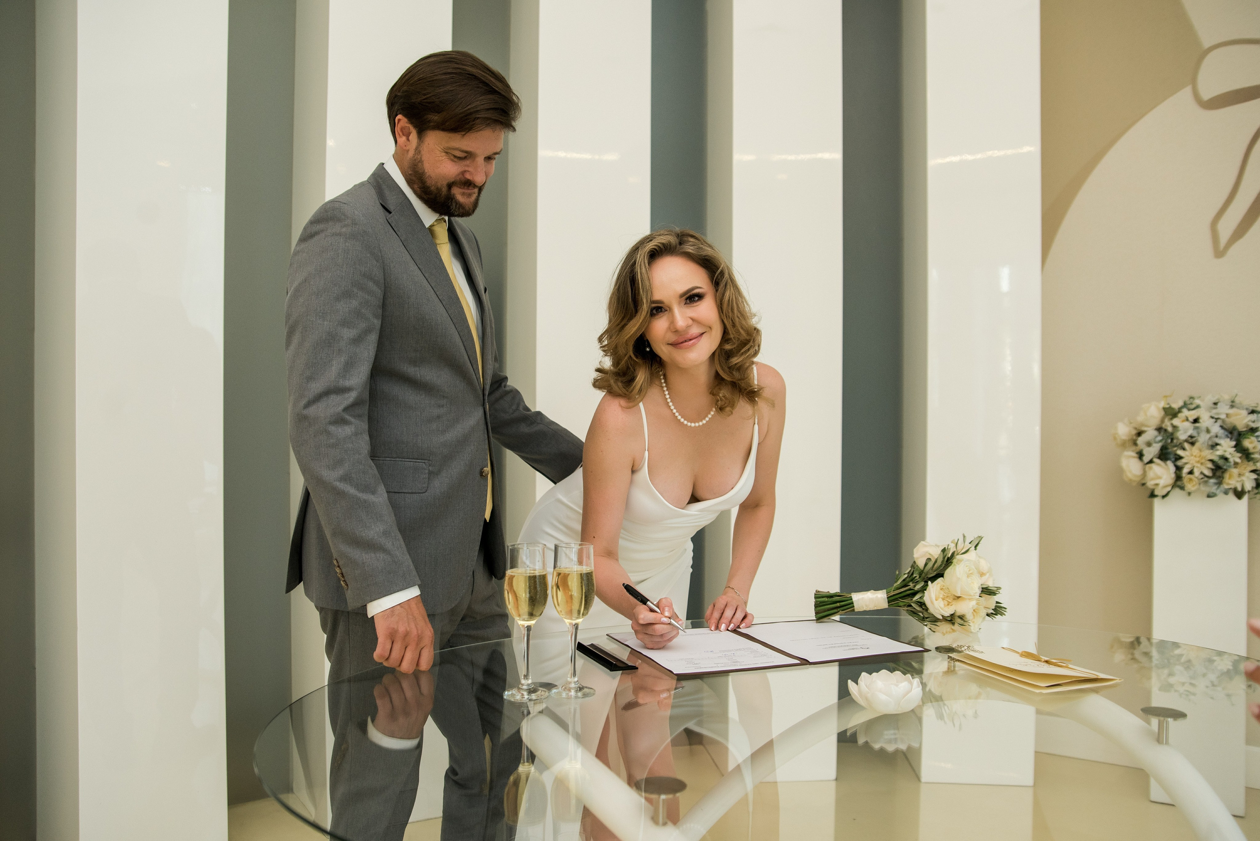 Official Marriage in Tbilisi — UK/Russia D & A. Арт Ивент Студио — Свадьбы и мероприятия в Грузии 💜