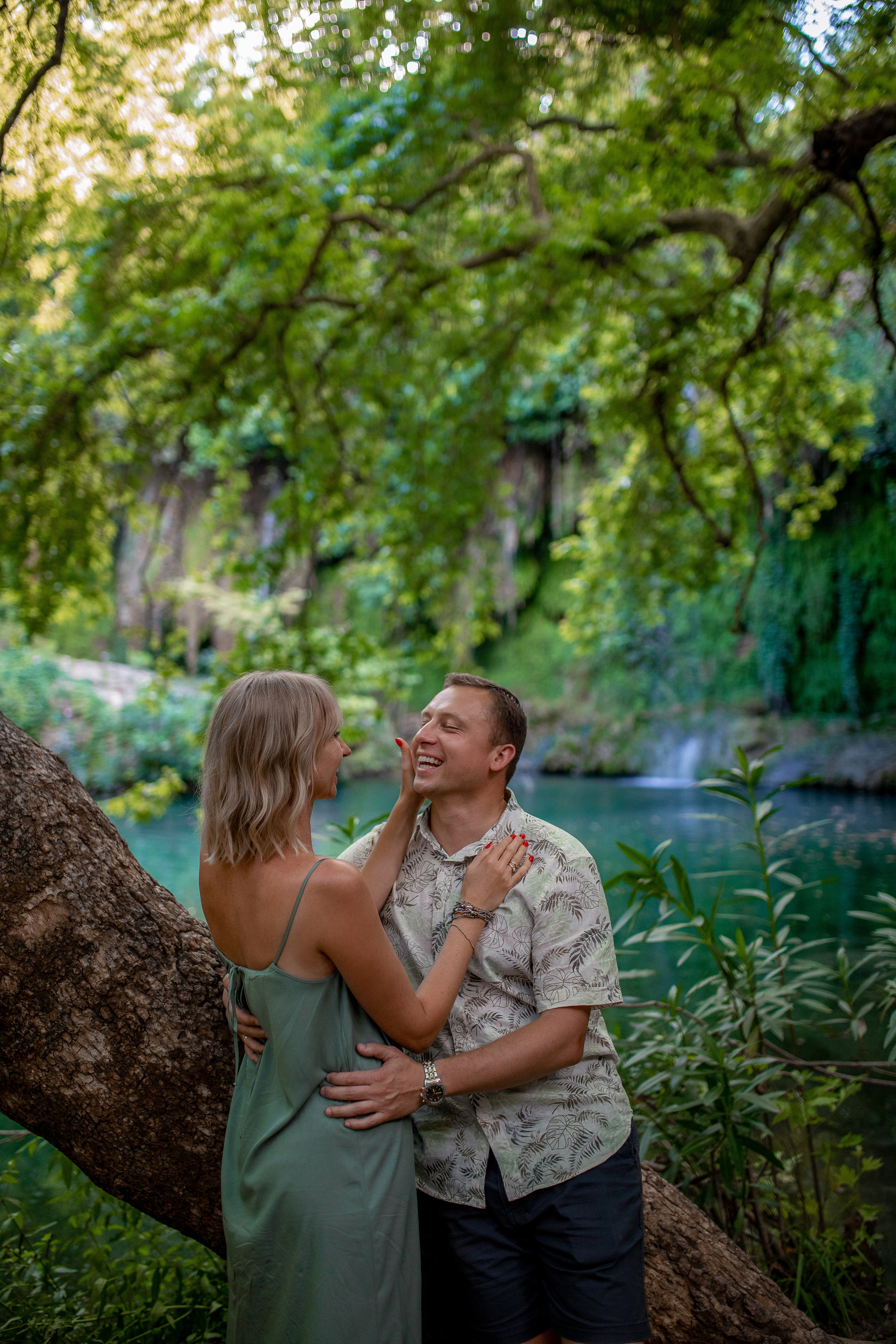 Семейная фотосессия на водопаде Куршунлу. Фотограф в Турции | Алания, Сиде, Белек, Анталия, Кемер)