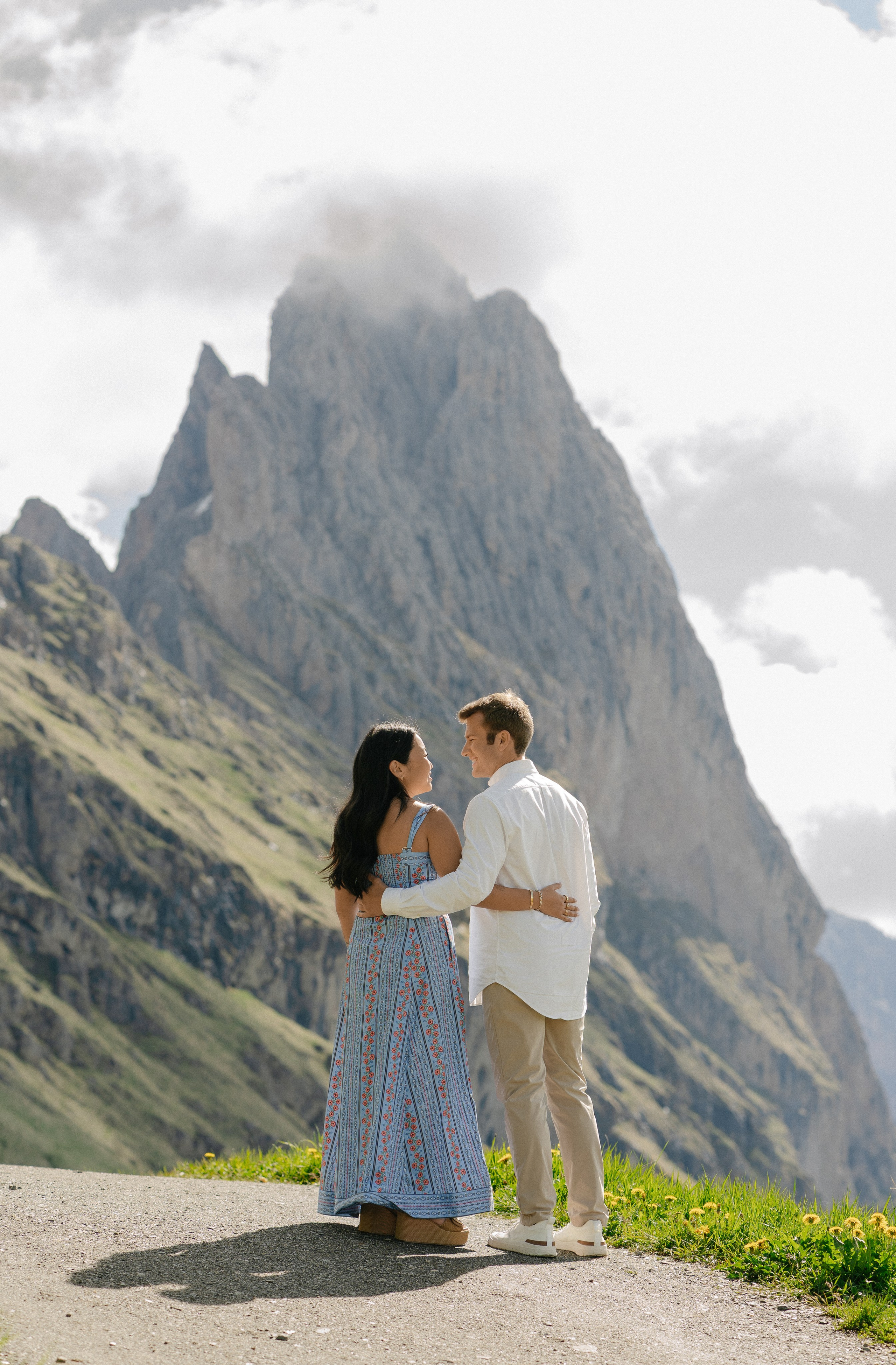 M & J (Seceda, Dolomites, Italy). Marriage Proposal Photographer in Verona, Lake Garda and Dolomites| Diana Fedrigo