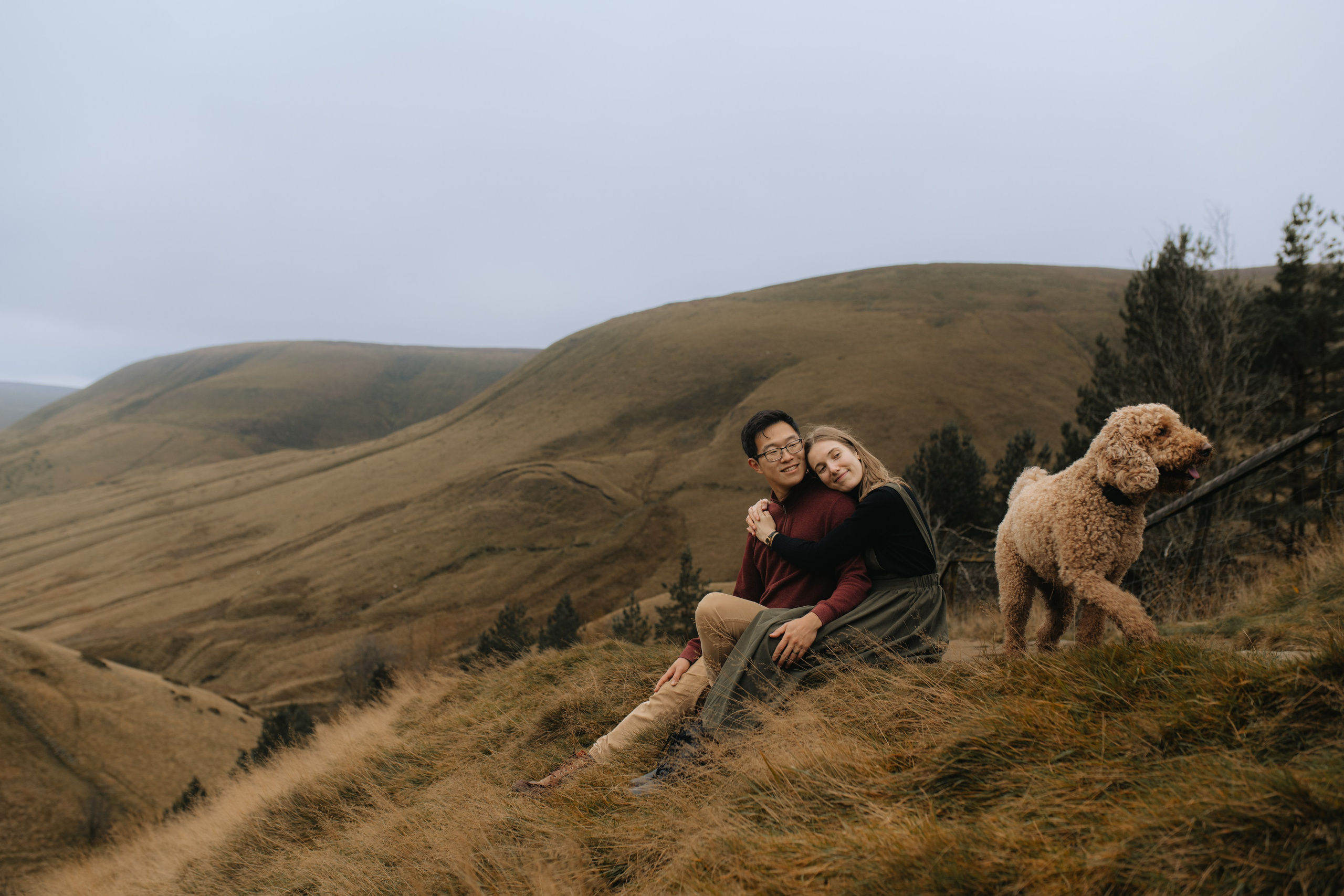 L & C in Peak District. Tania Gandrabur, photographer in West Midlands, England