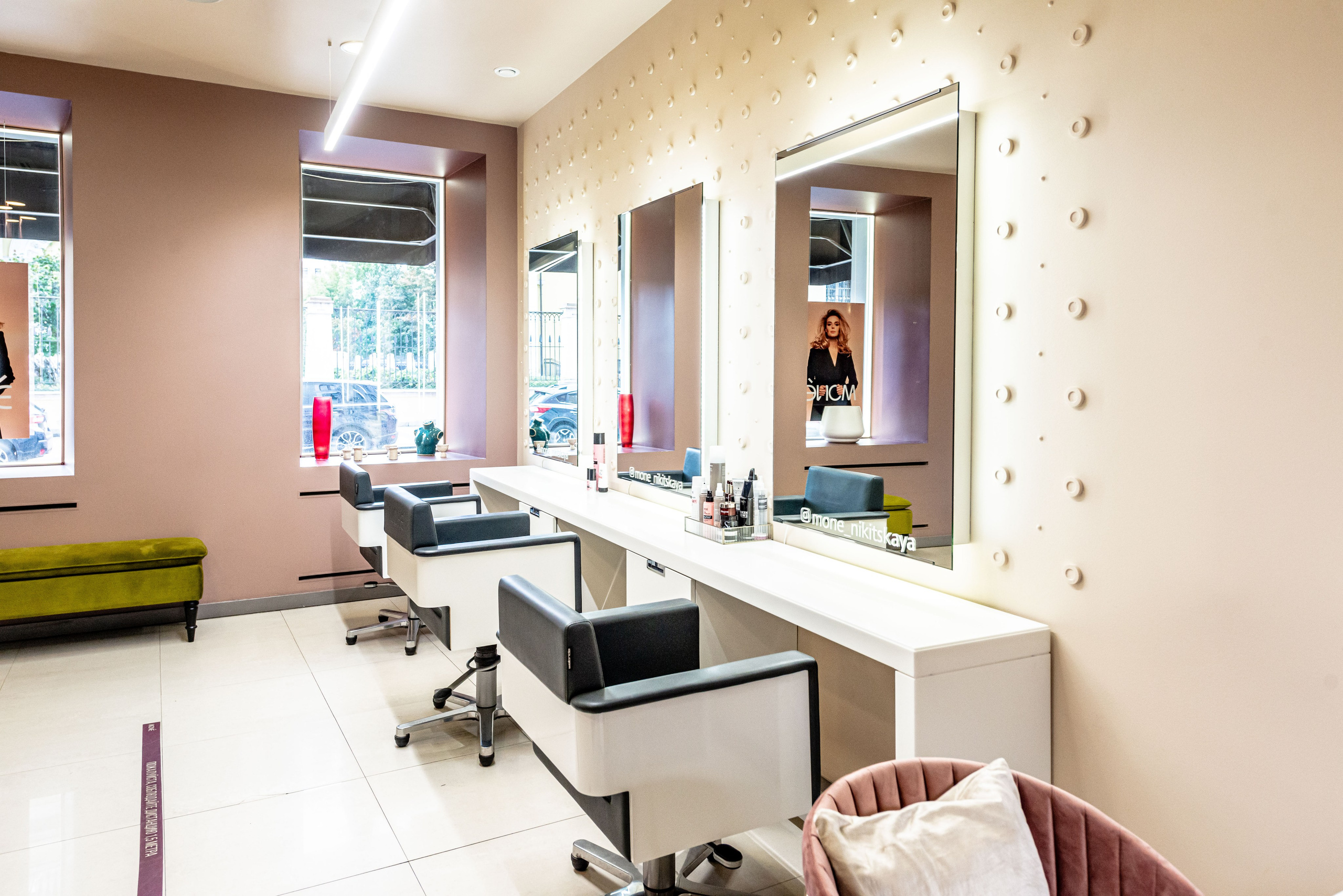 Салон красоты Mone Никитская. PHOTOGRAPHER QUINTANA ROO