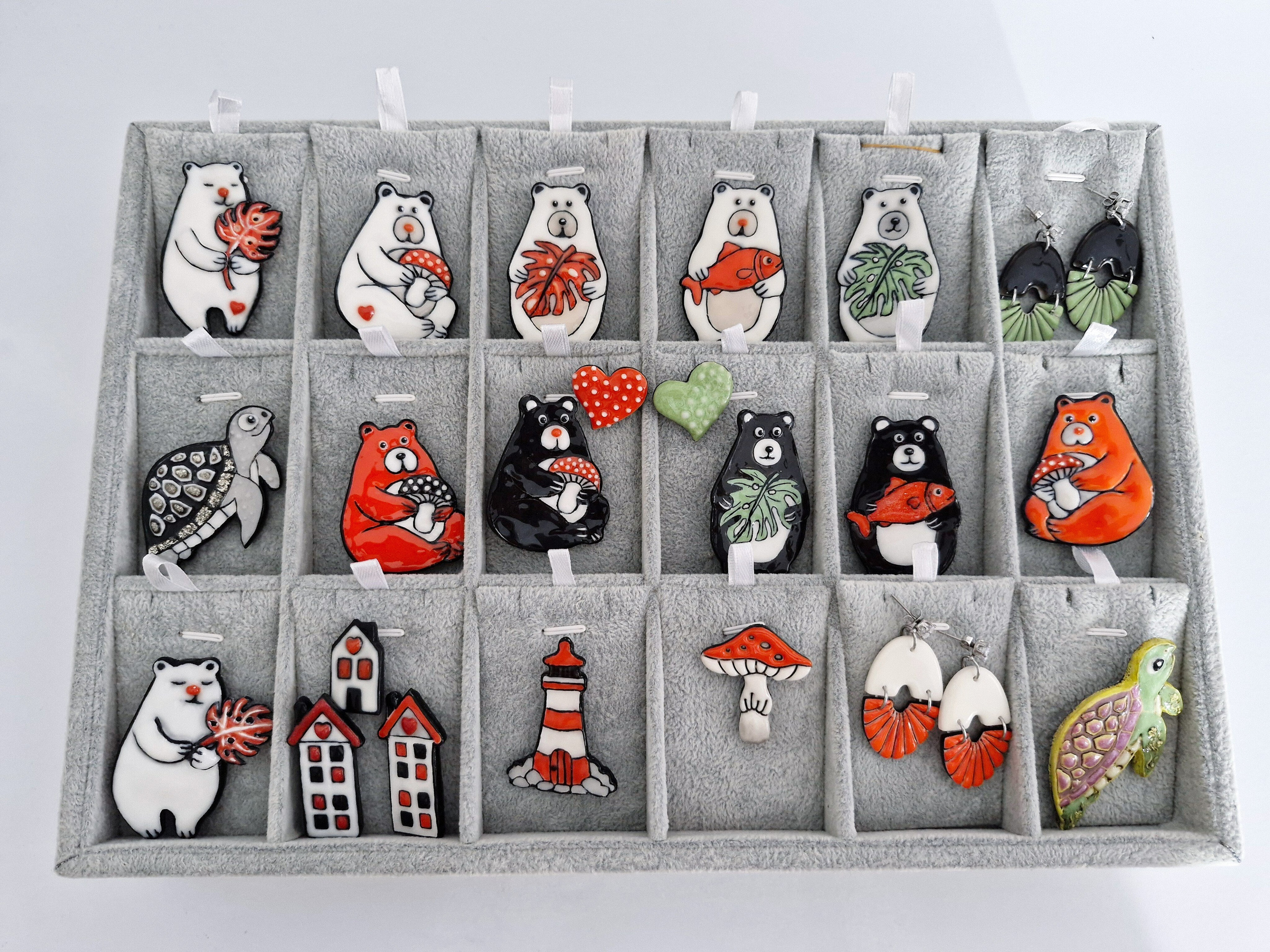Имитация эмали / Emaille-Optik ➜. Oksana Paul-Gardinen-Design Oksana Paul ✧ Art of Gardinen & Textile Design ✧ Polymer Clay Art & Handmade Creatures