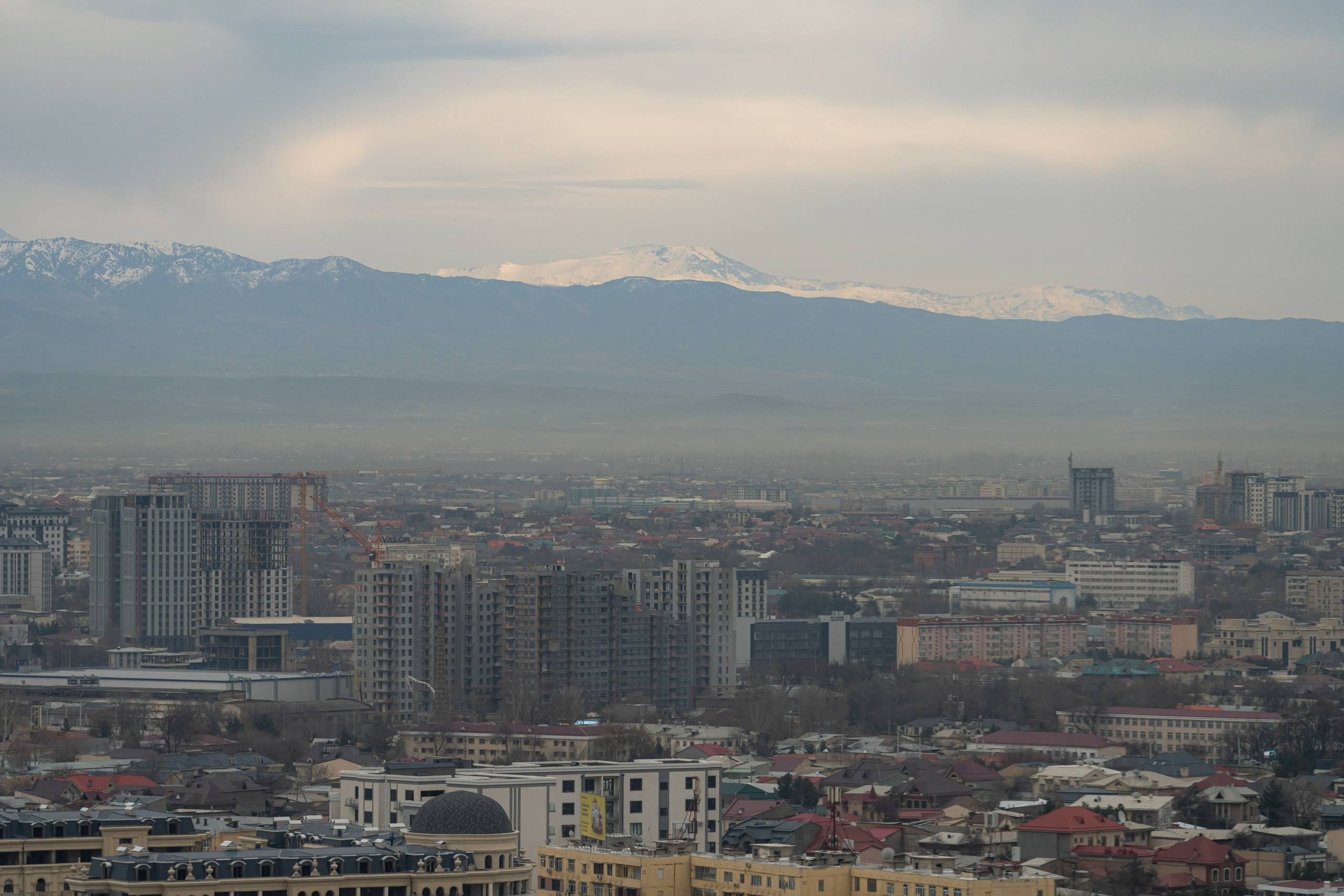 Смог в Ташкенте или Взгляд на город с высоты птичьего полета. Георгий Намазов | Фотограф в Ташкенте